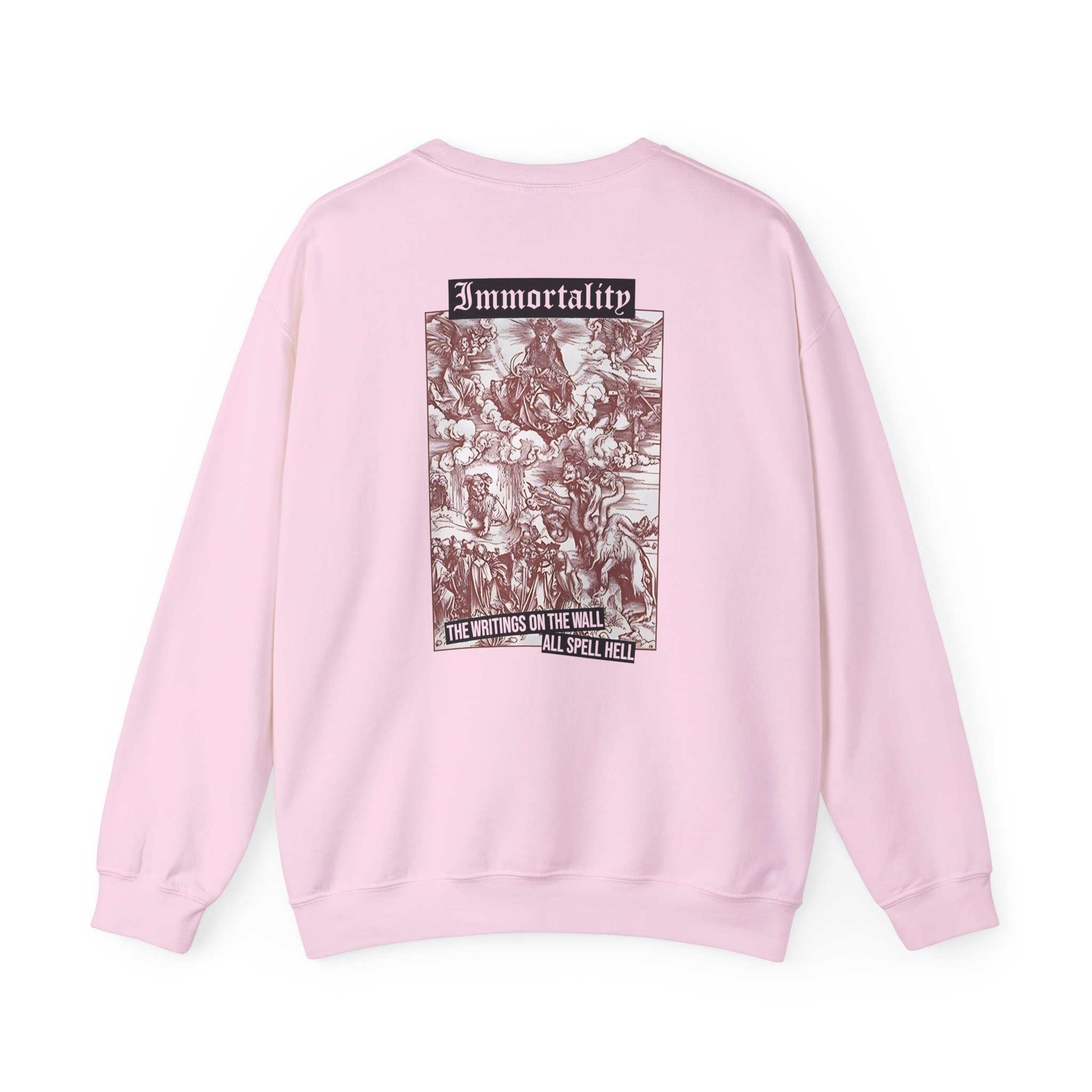 Born From Pain Immortality Unisex Heavy Blendâ„¢ Crewneck Sweatshirt