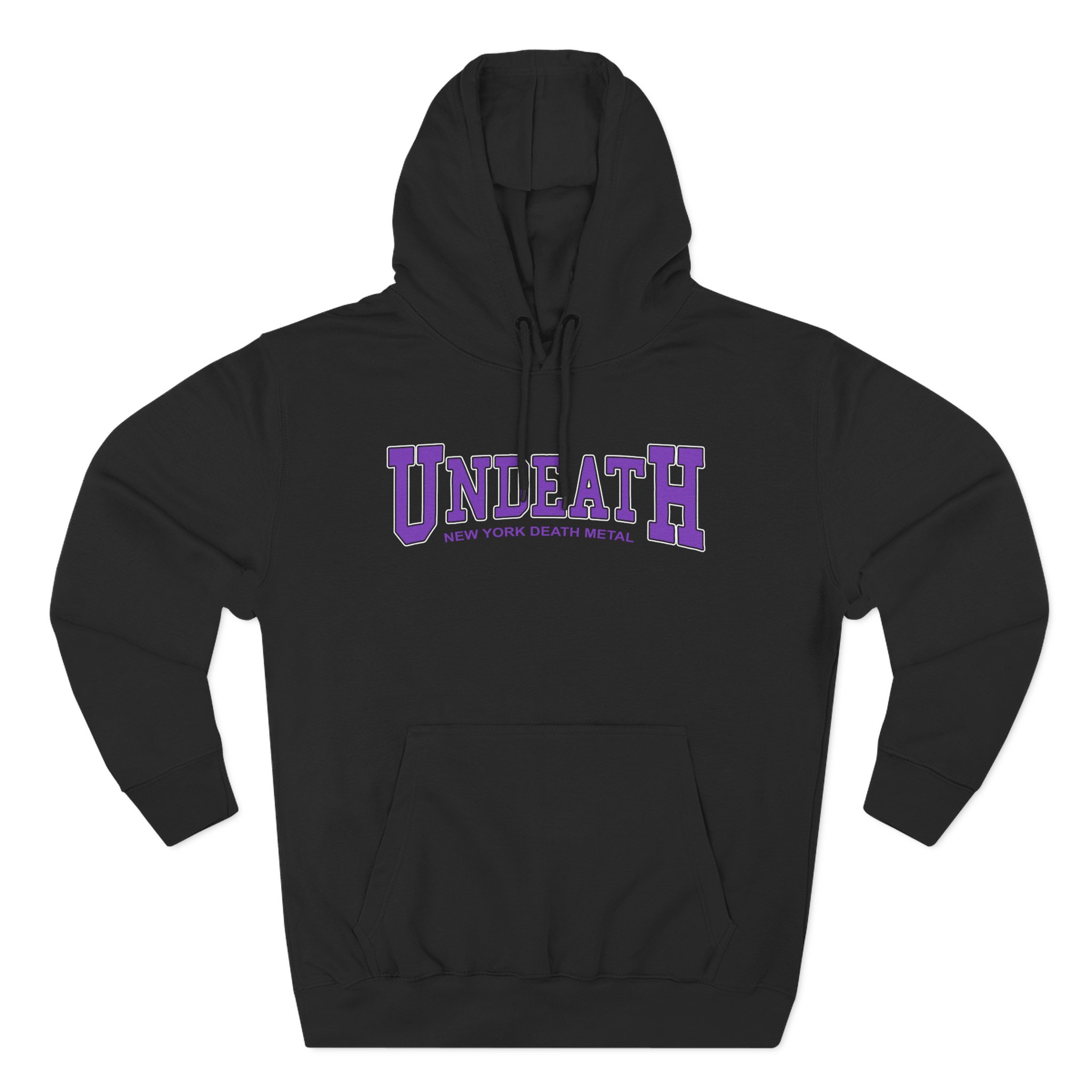 Undeath College Three-Panel Fleece Hoodie