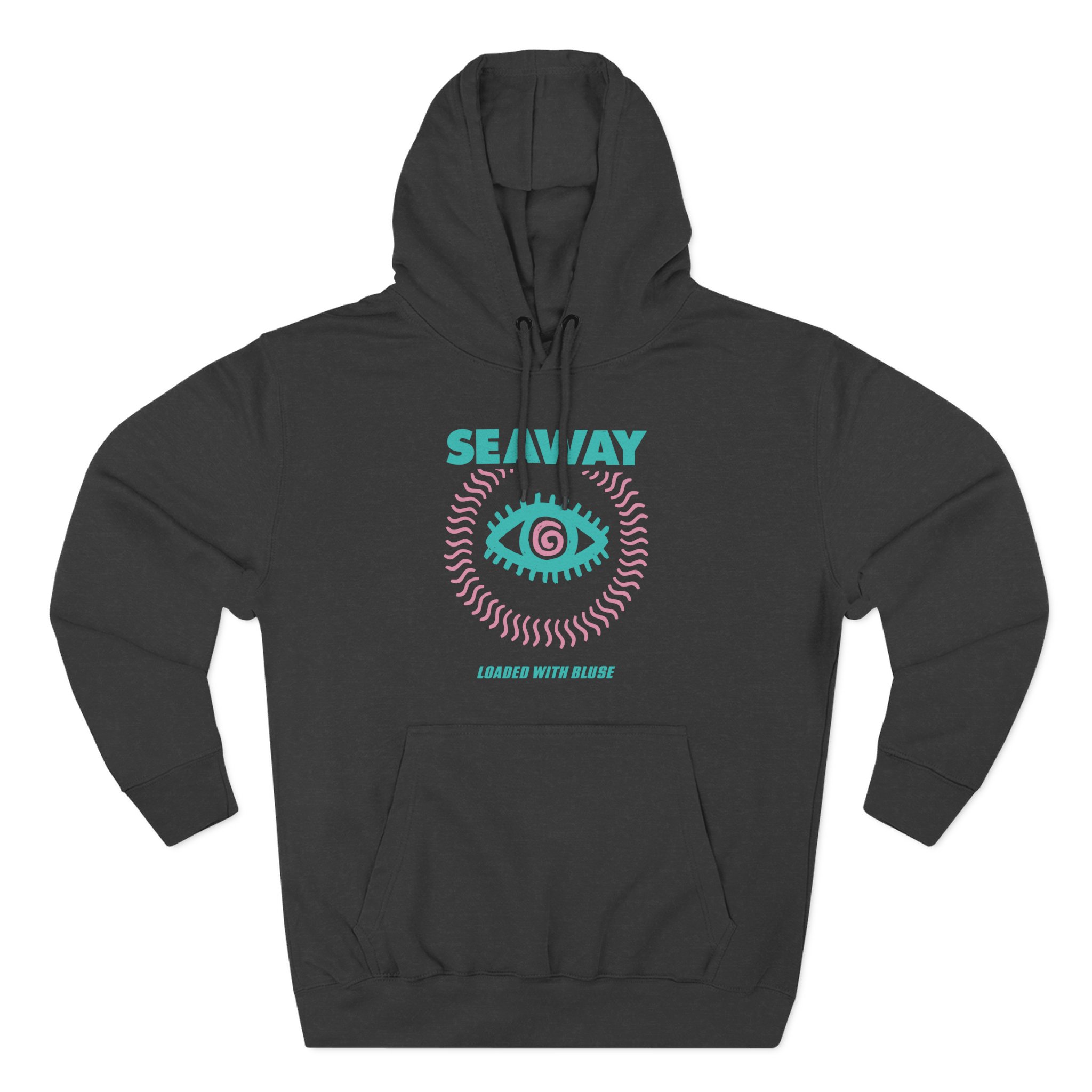 Seaway Spiral Eye Three-Panel Fleece Hoodie