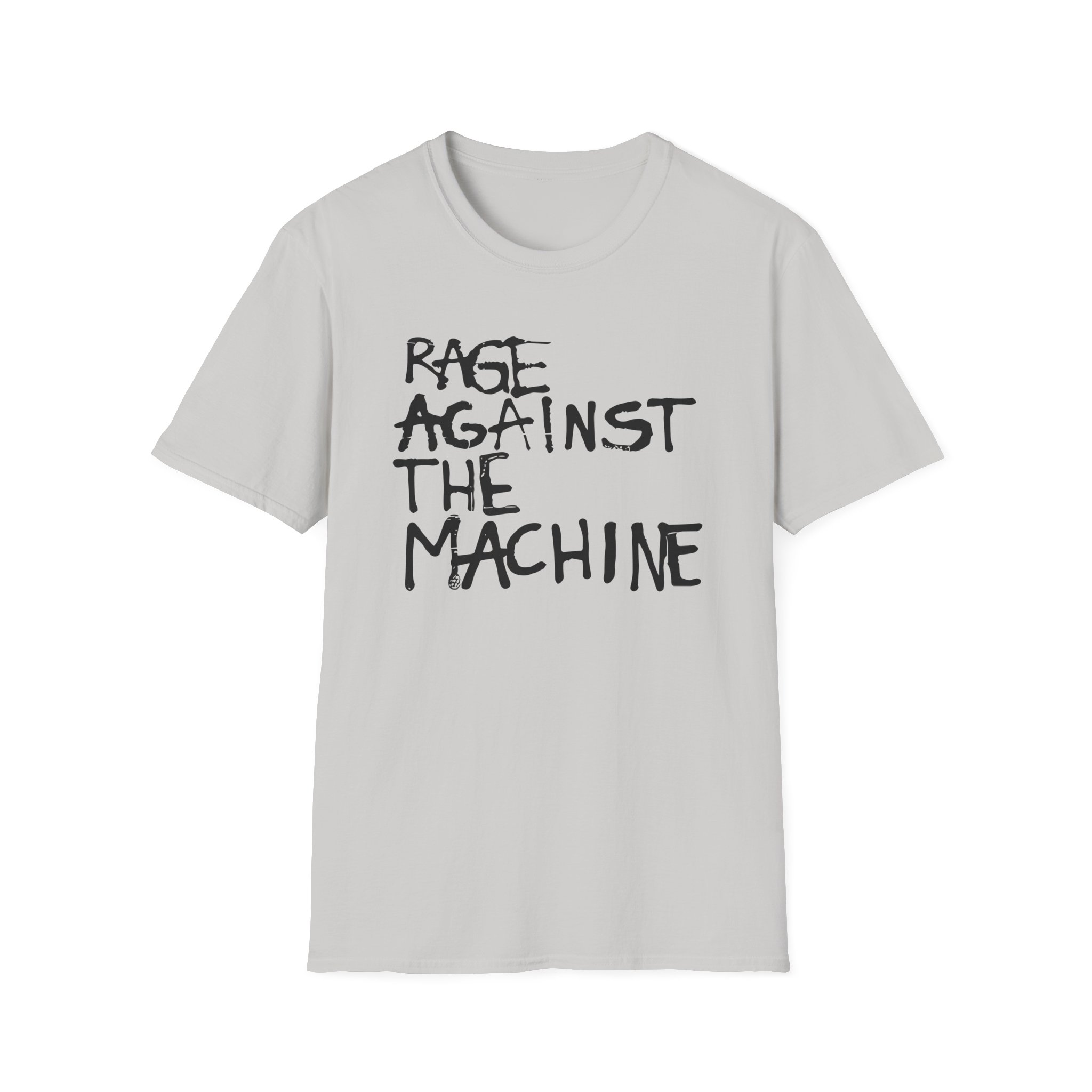Rage Against the Machine Scrawl Unisex Softstyle T-Shirt