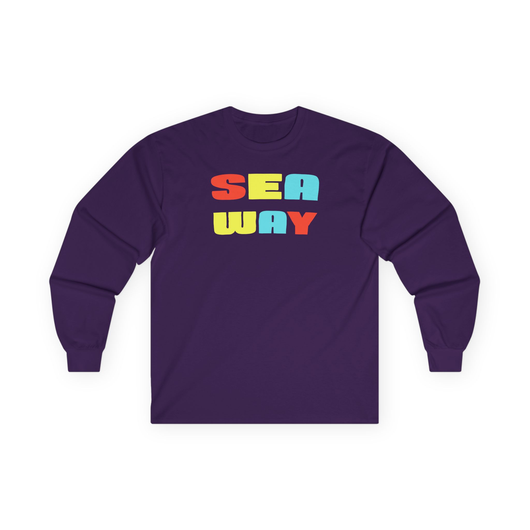 Seaway Big Vibe Stacked Unisex Ultra Cotton Long Sleeve Tee