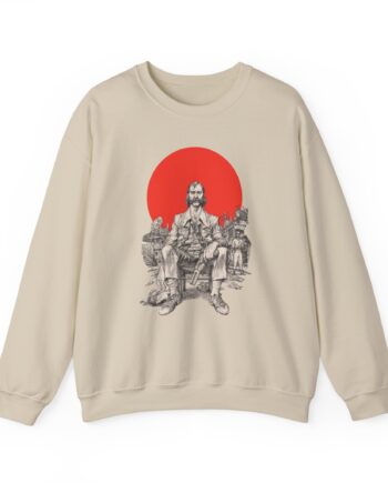 Disco Elysium Tequila Sunset Natural Unisex Heavy Blend™ Crewneck Sweatshirt