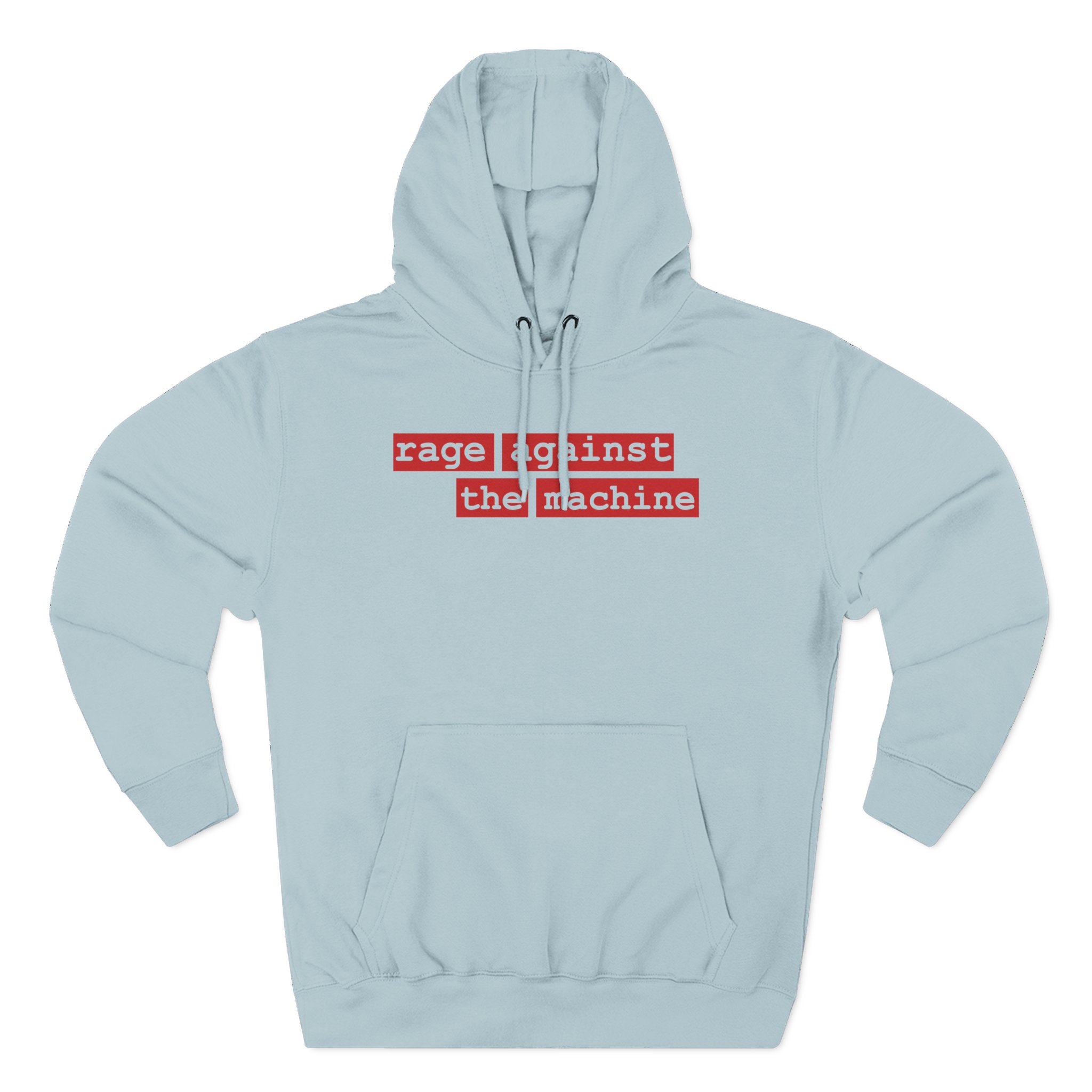 Rage Against the Machine Rage Stencil Type Three-Panel Fleece Hoodie