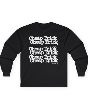 Cheap Trick Stacked Logo Unisex Ultra Cotton Long Sleeve Tee