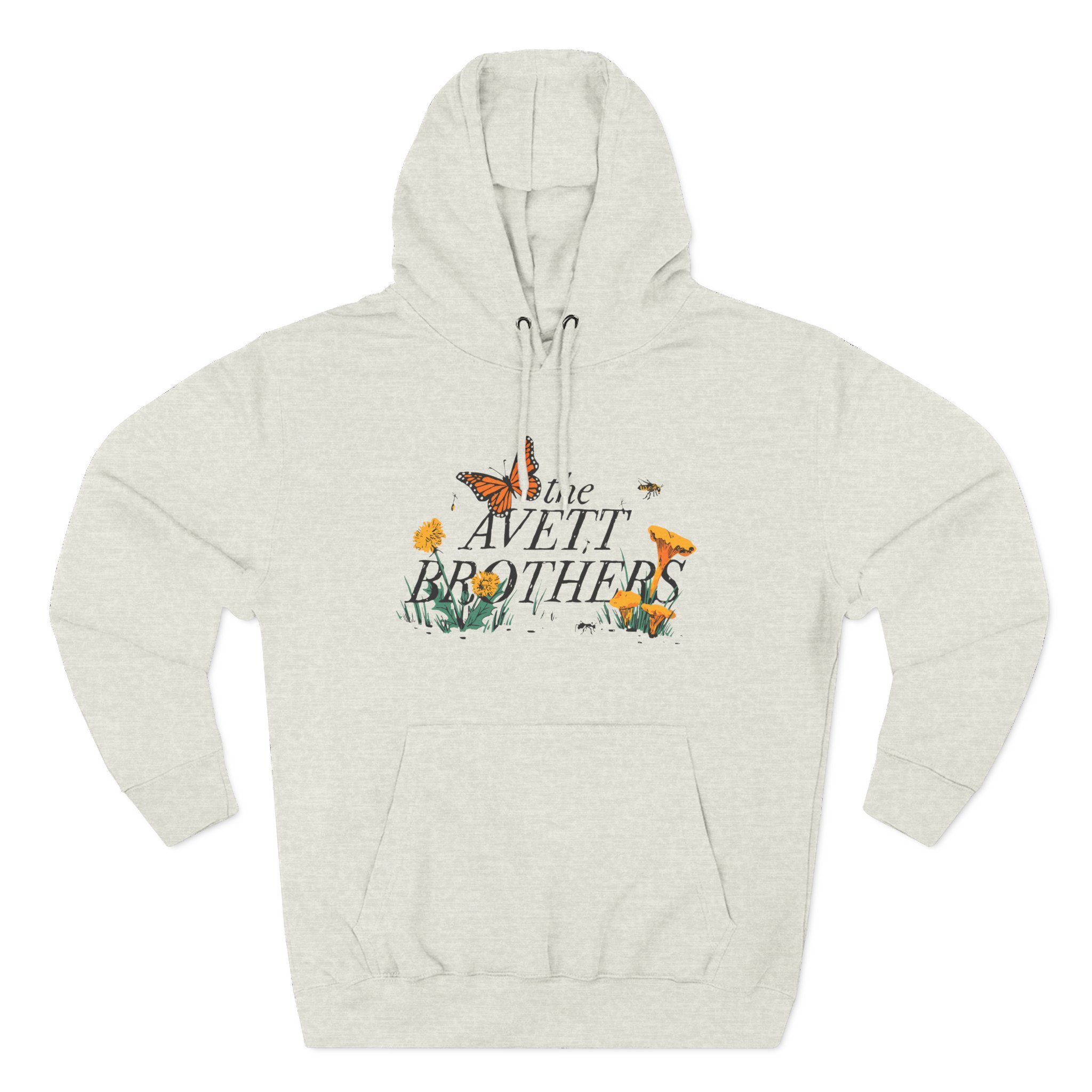 Avett Brothers Wildlife Three-Panel Fleece Hoodie