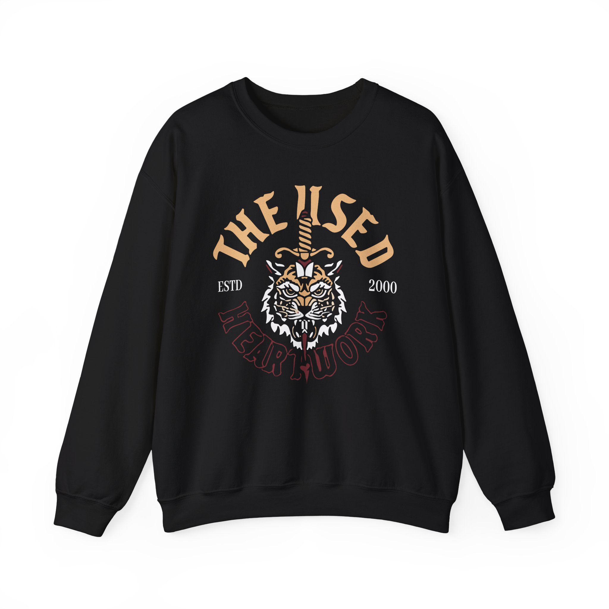 The Used Self Titled 25 Year Unisex Heavy Blendâ„¢ Crewneck Sweatshirt