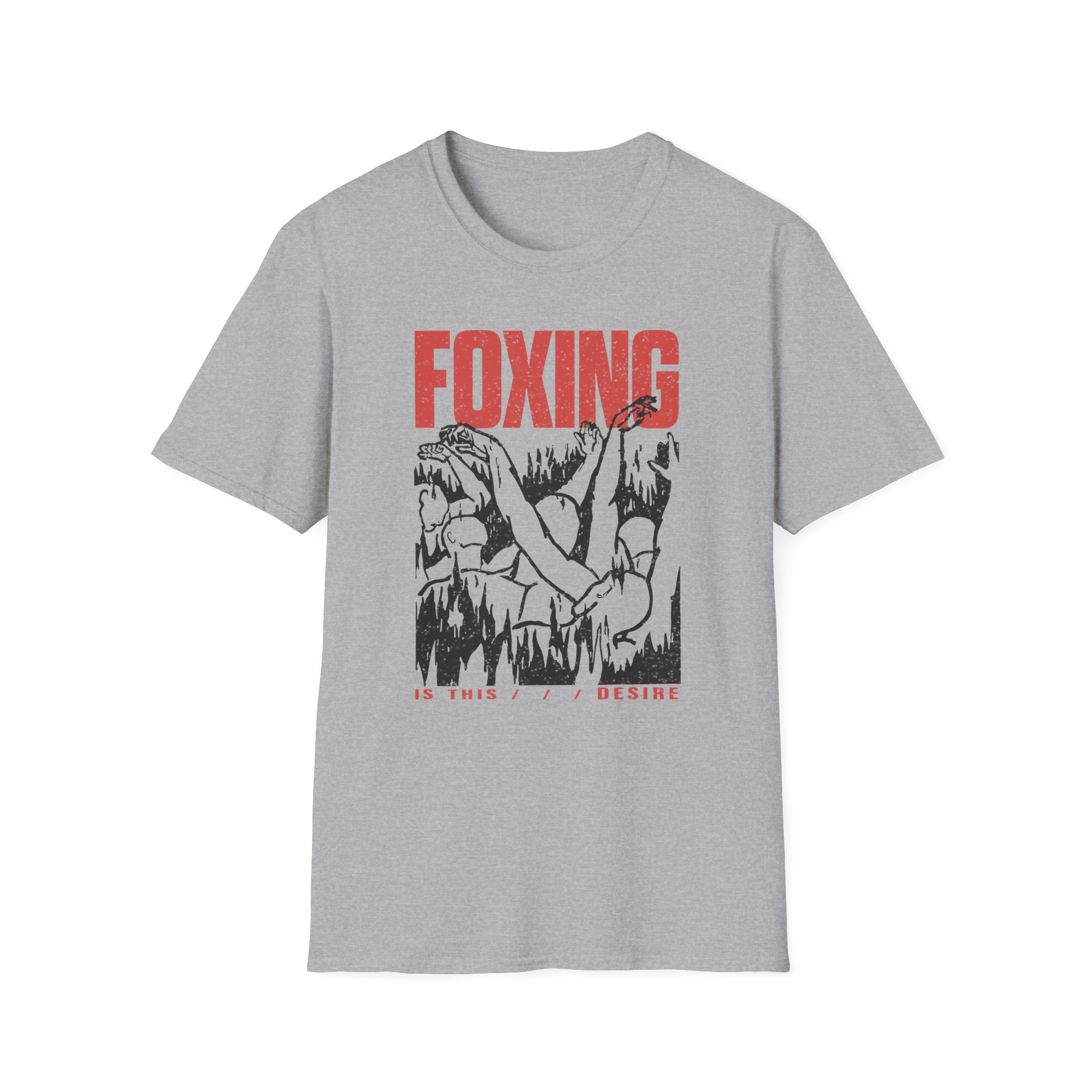 Foxing Inverted Burn Unisex Softstyle T-Shirt