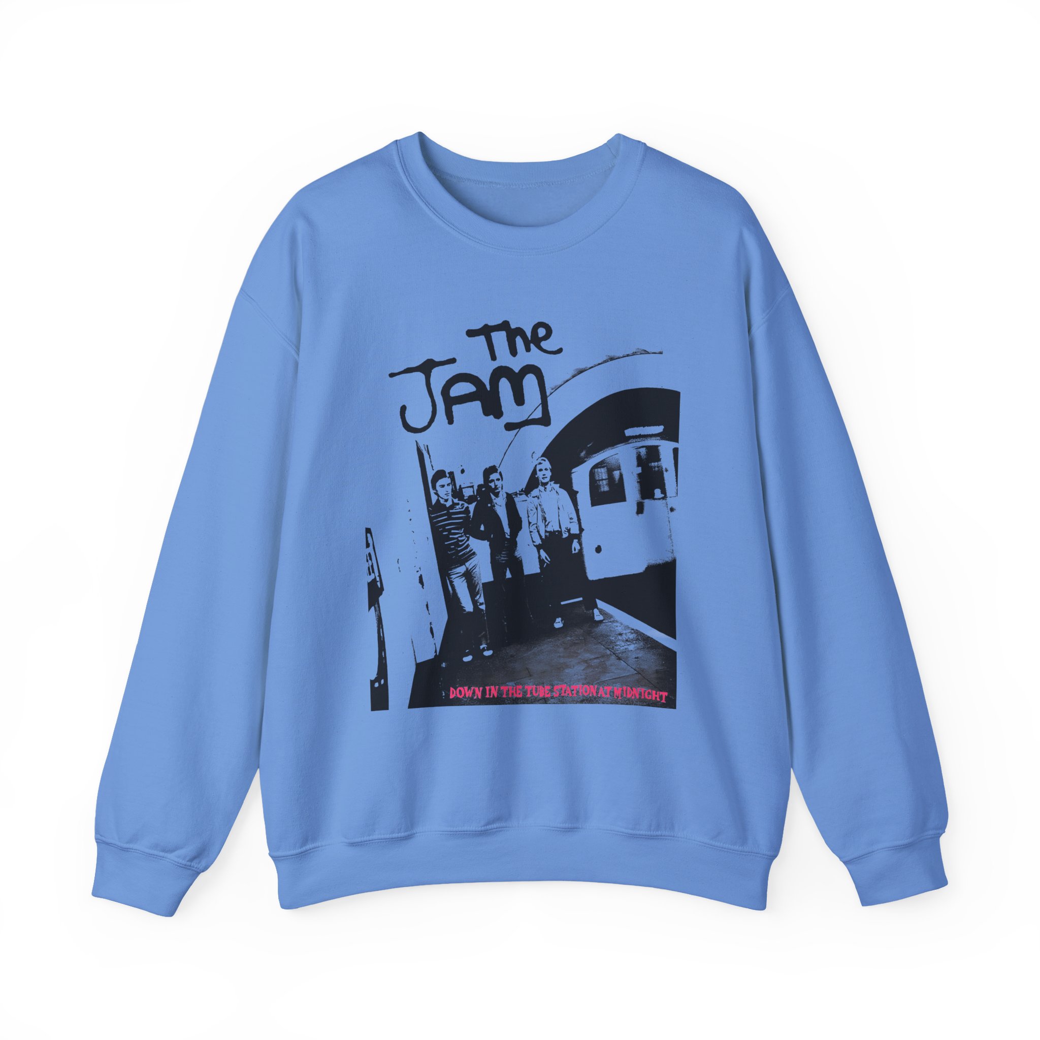 TJ Down at the Tube Station Unisex Heavy Blendâ„¢ Crewneck Sweatshirt