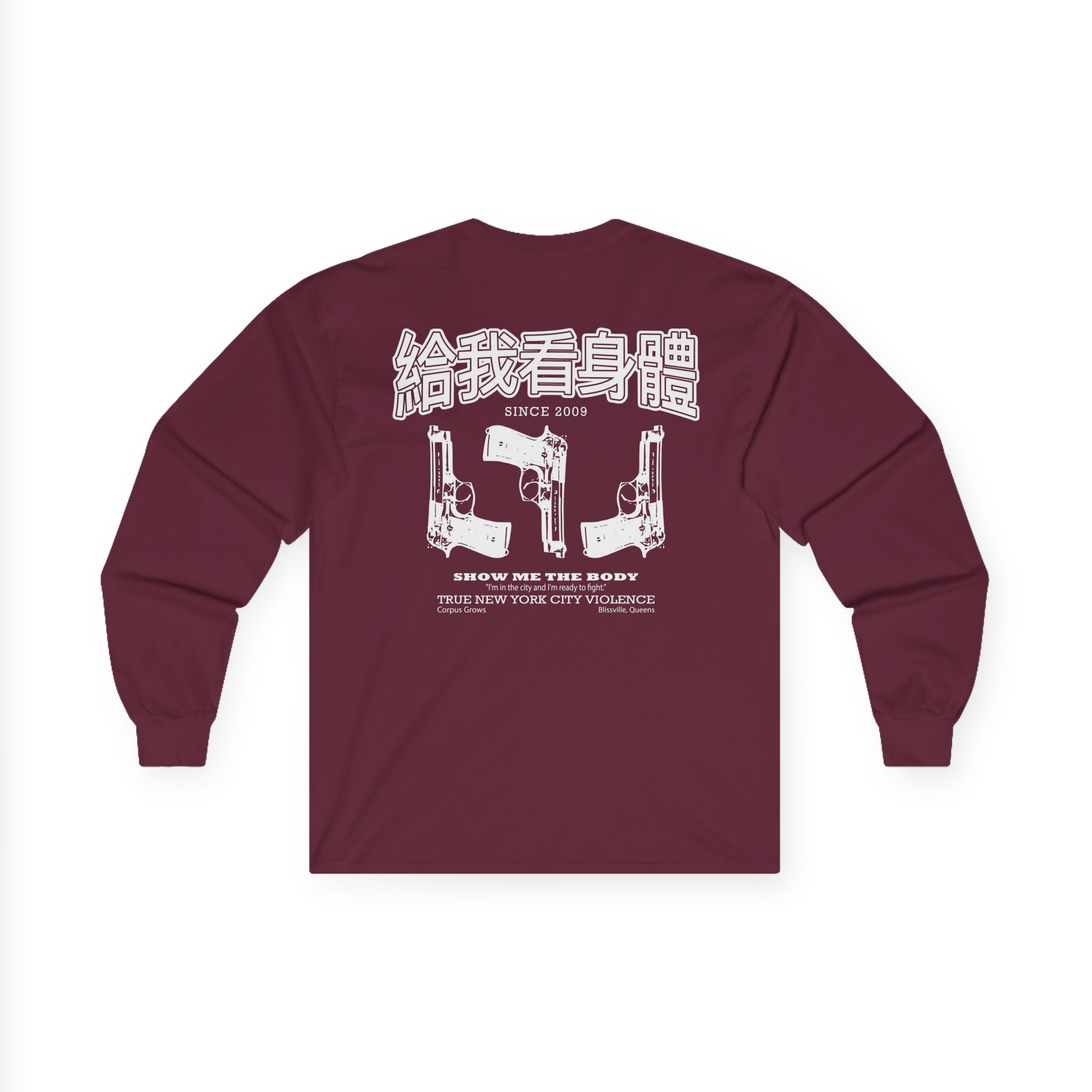 Show Me the Body Jon Jovino Flip Unisex Ultra Cotton Long Sleeve Tee