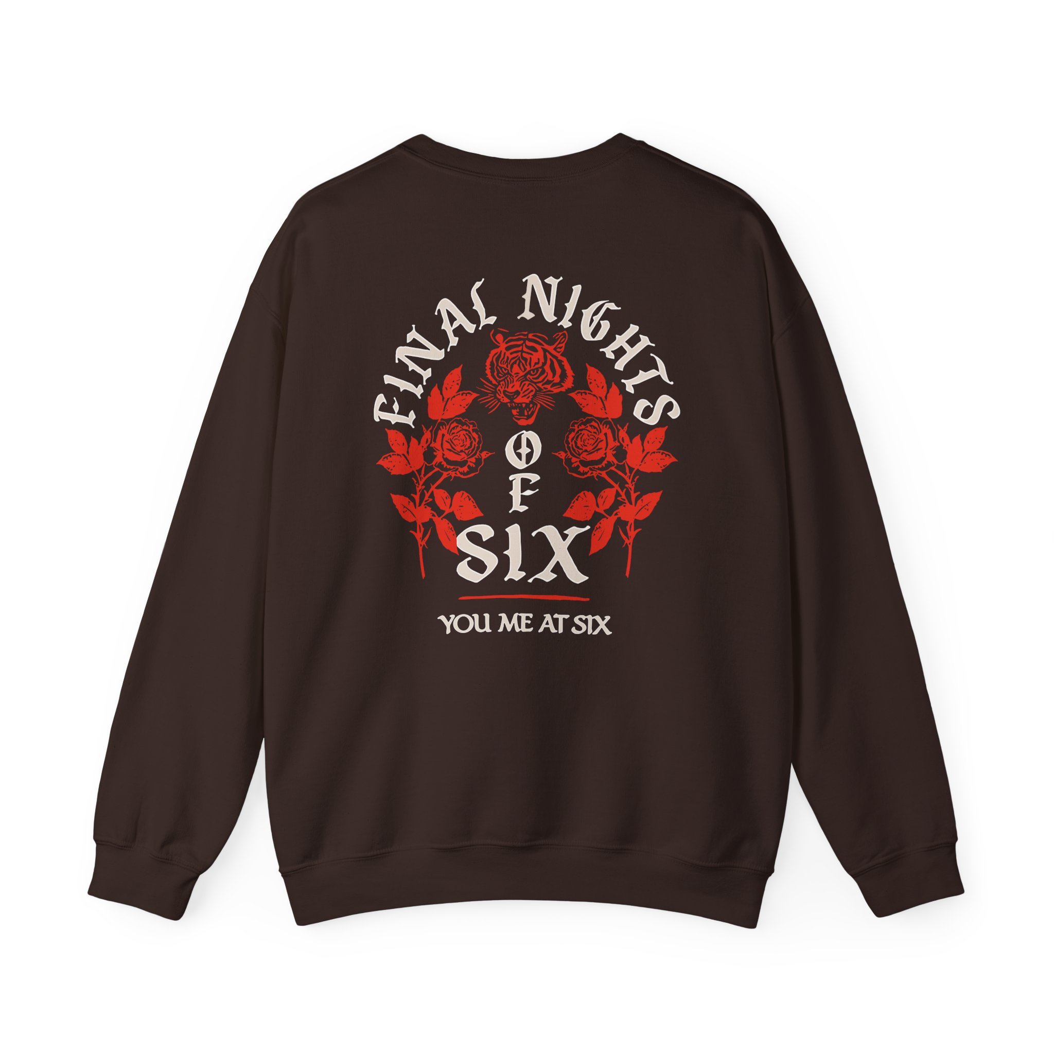 You Me at Six Final Nights of Six Tour Unisex Heavy Blendâ„¢ Crewneck Sweatshirt