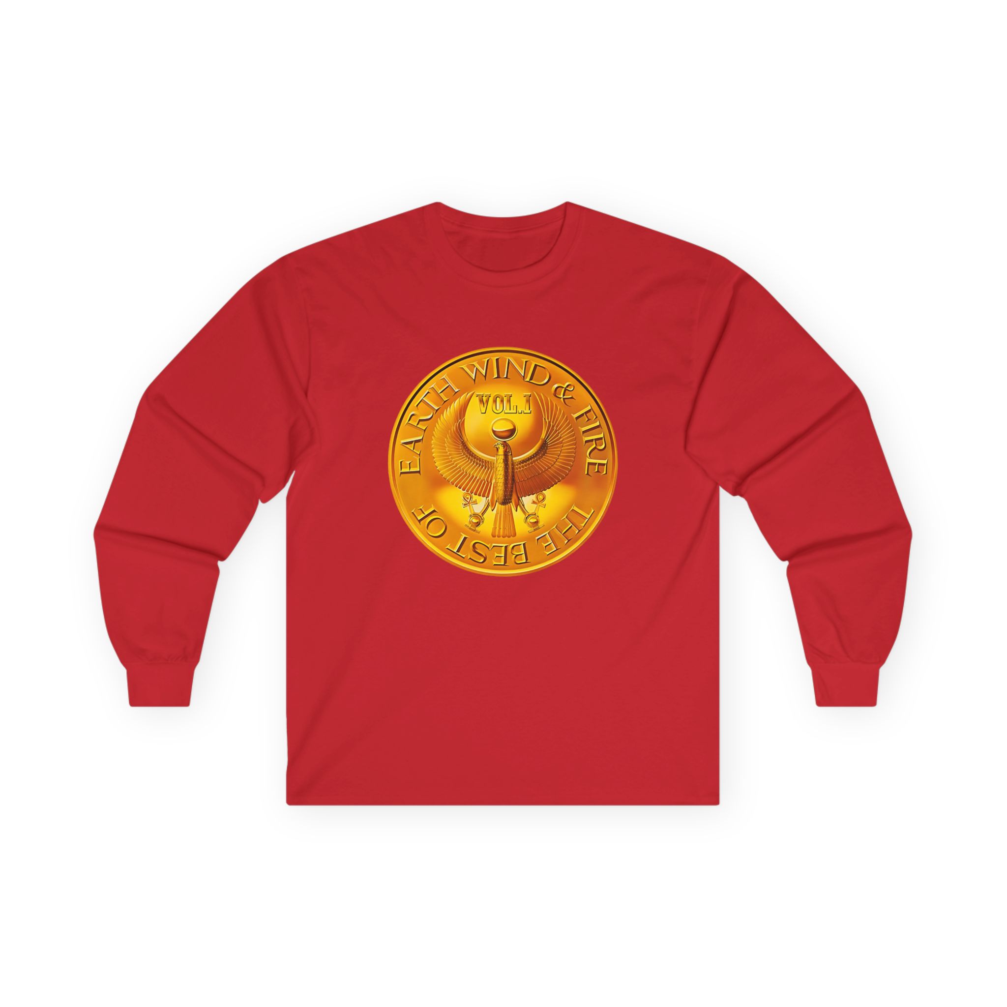 Earth Wind & Fire Medallion Teal Unisex Ultra Cotton Long Sleeve Tee