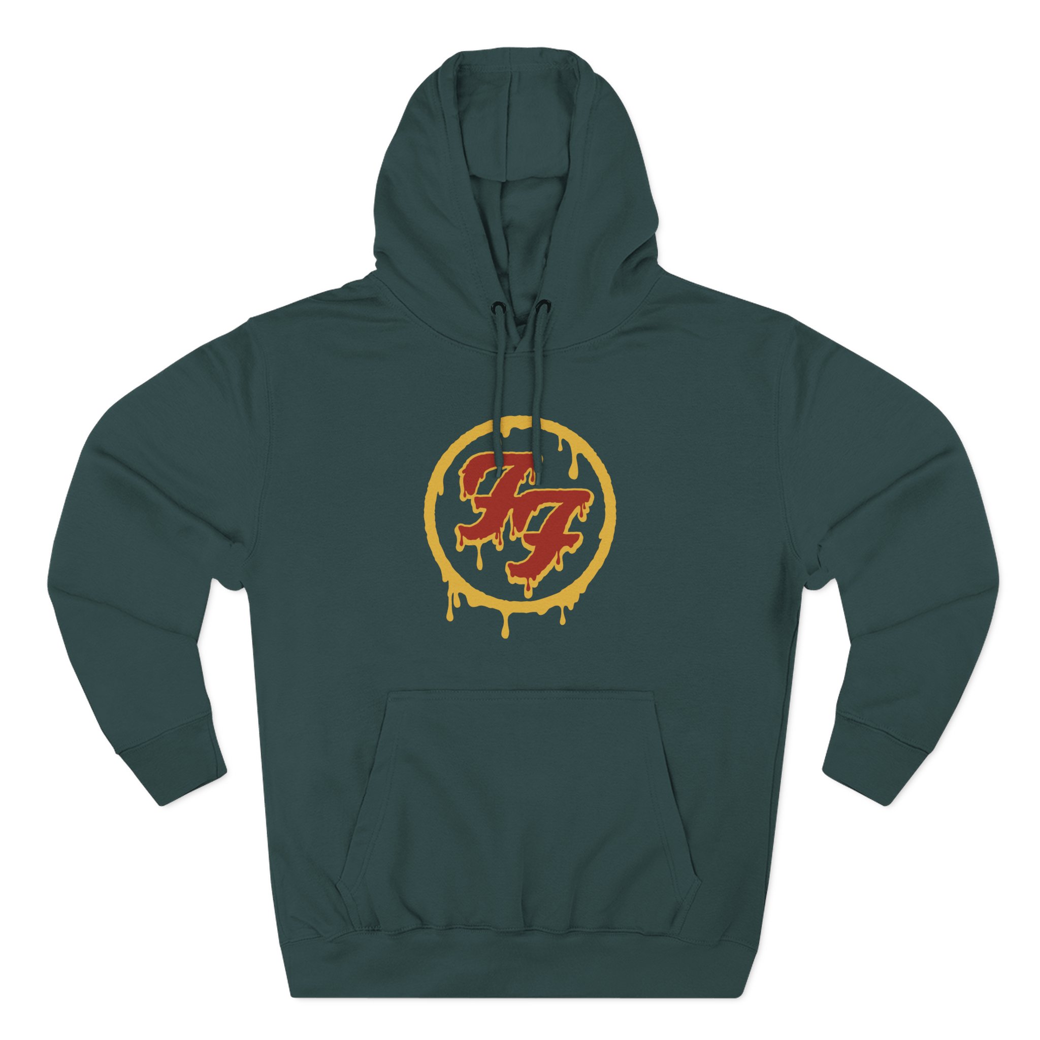 Foo Fighters Studio 666 Logo Three-Panel Fleece Hoodie