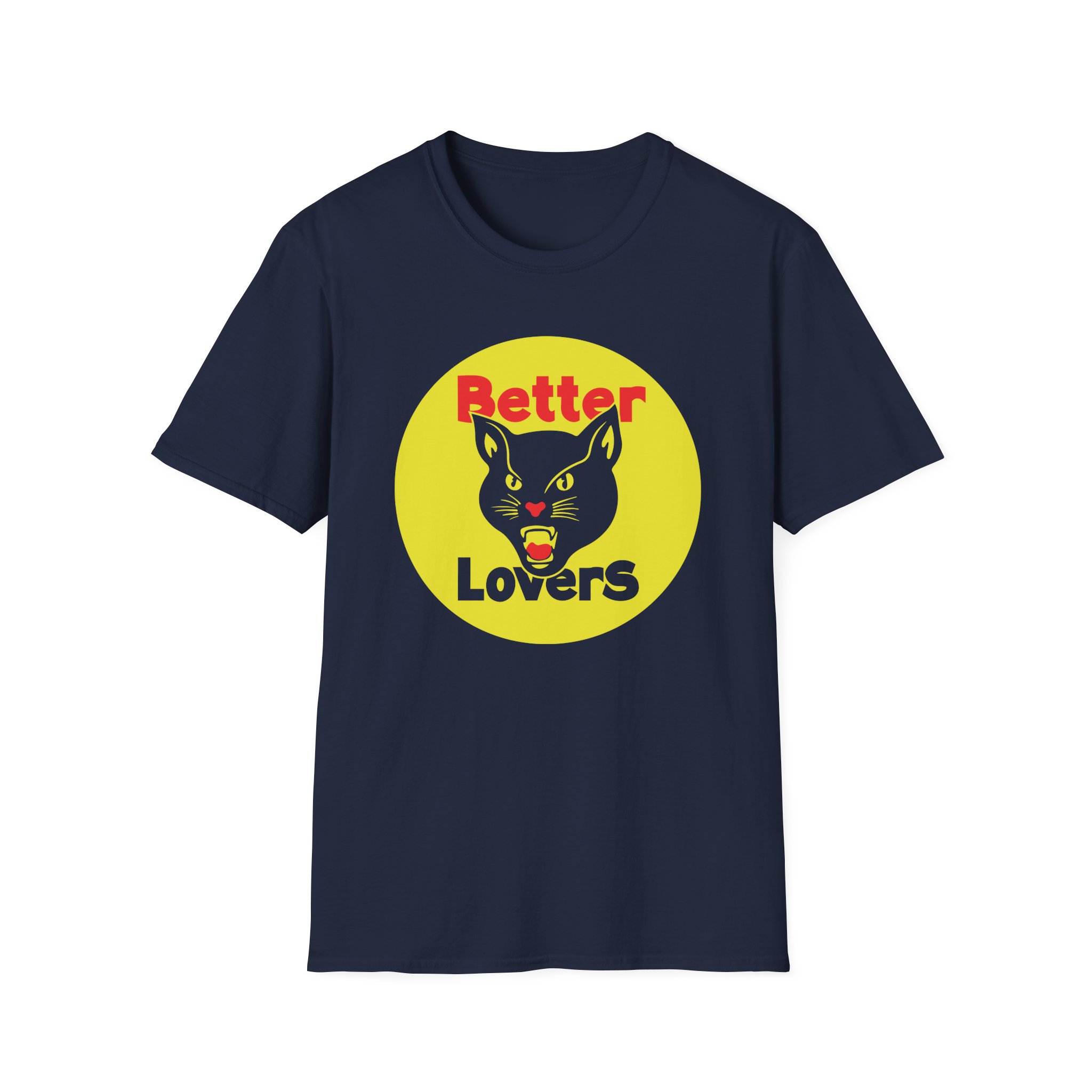 Better Lovers Cat Bootleg Unisex Softstyle T-Shirt