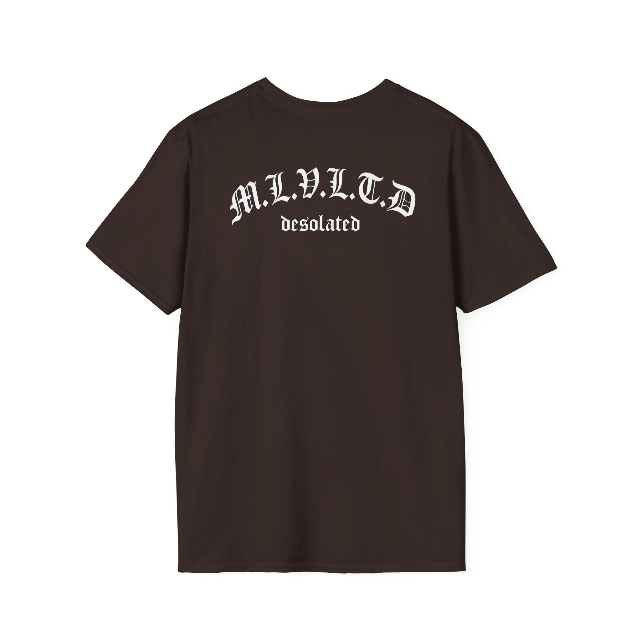 Desolated Finding Peace Unisex Softstyle T-Shirt