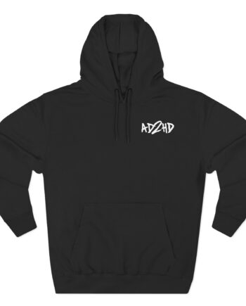 Joyner Lucas Adhd2 Three-Panel Fleece Hoodie