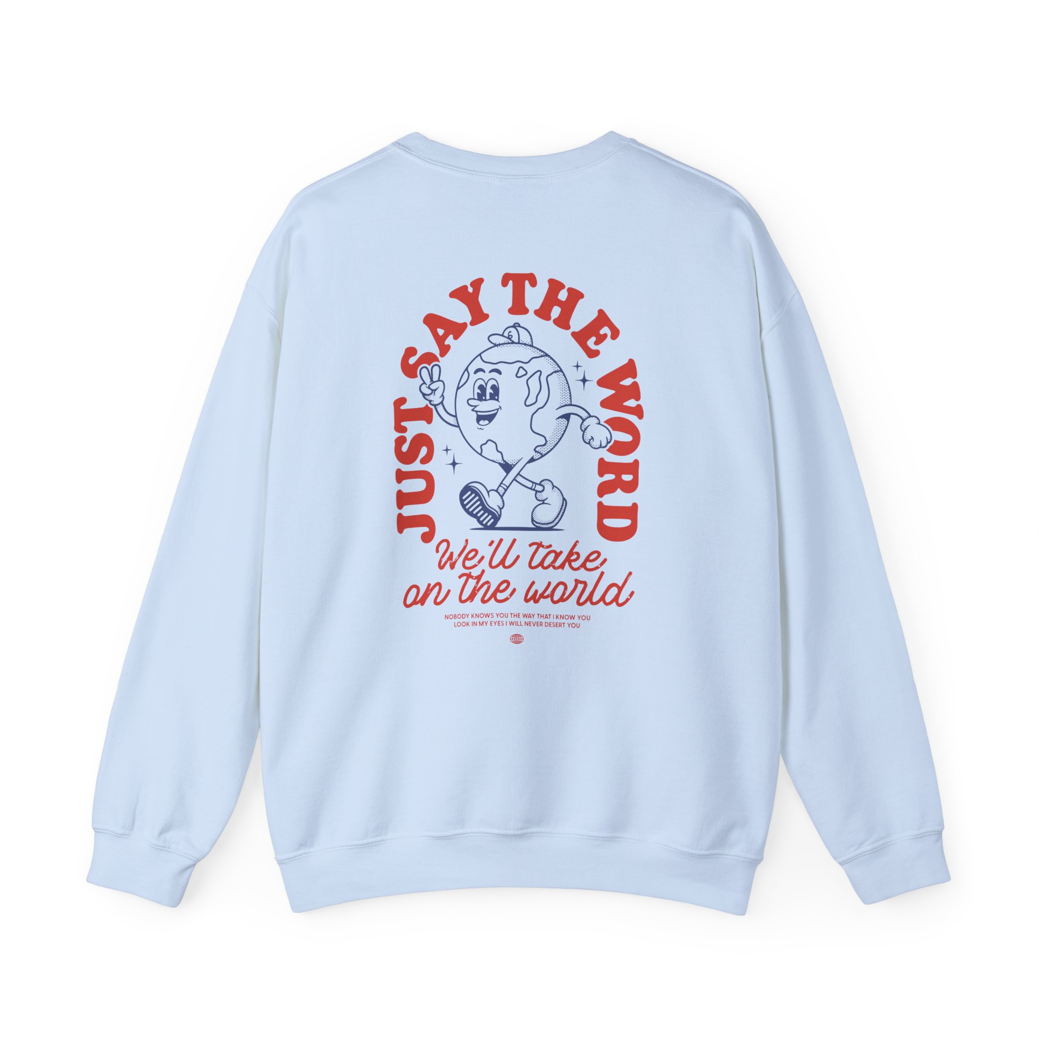 You Me at Six Take on the World Unisex Heavy Blendâ„¢ Crewneck Sweatshirt