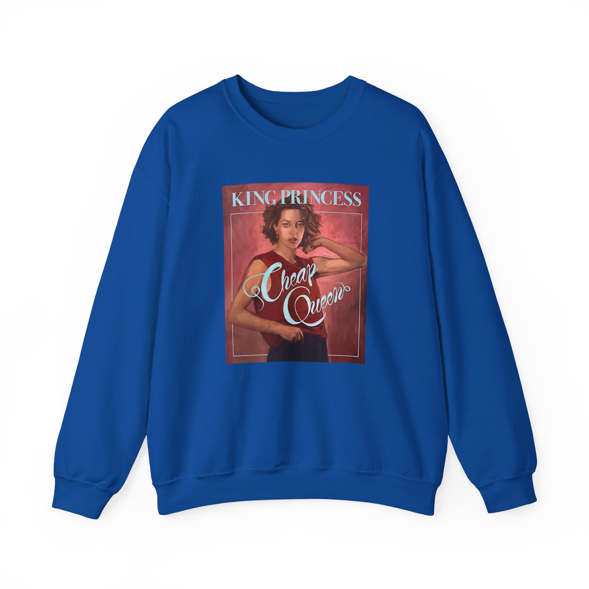 King Princess Cheap Queen Unisex Heavy Blendâ„¢ Crewneck Sweatshirt