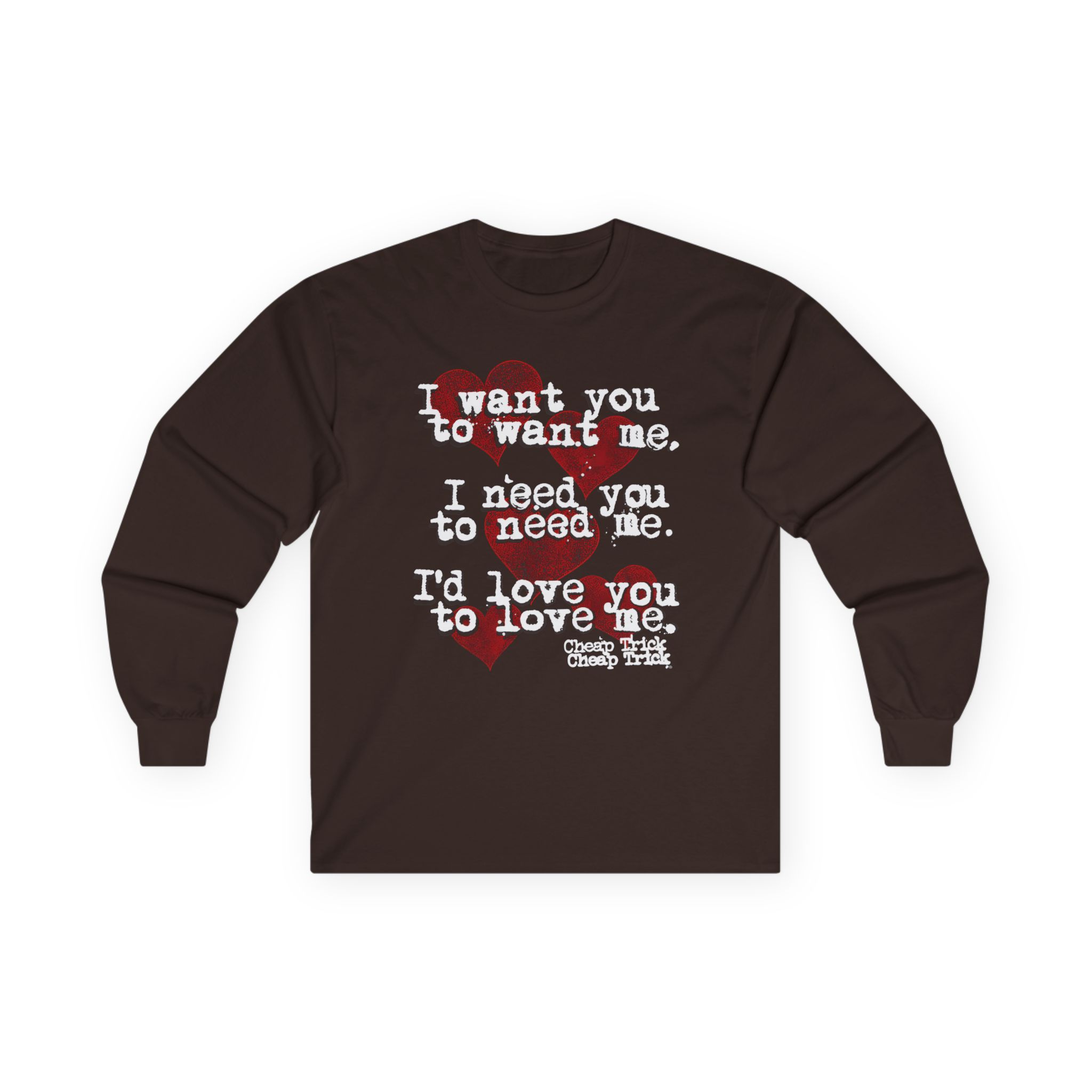 Cheap Trick I Want You to Want Me Unisex Ultra Cotton Long Sleeve Tee