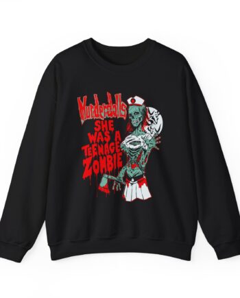 Murderdolls She Was a Teenage Zombie Unisex Heavy Blend™ Crewneck Sweatshirt