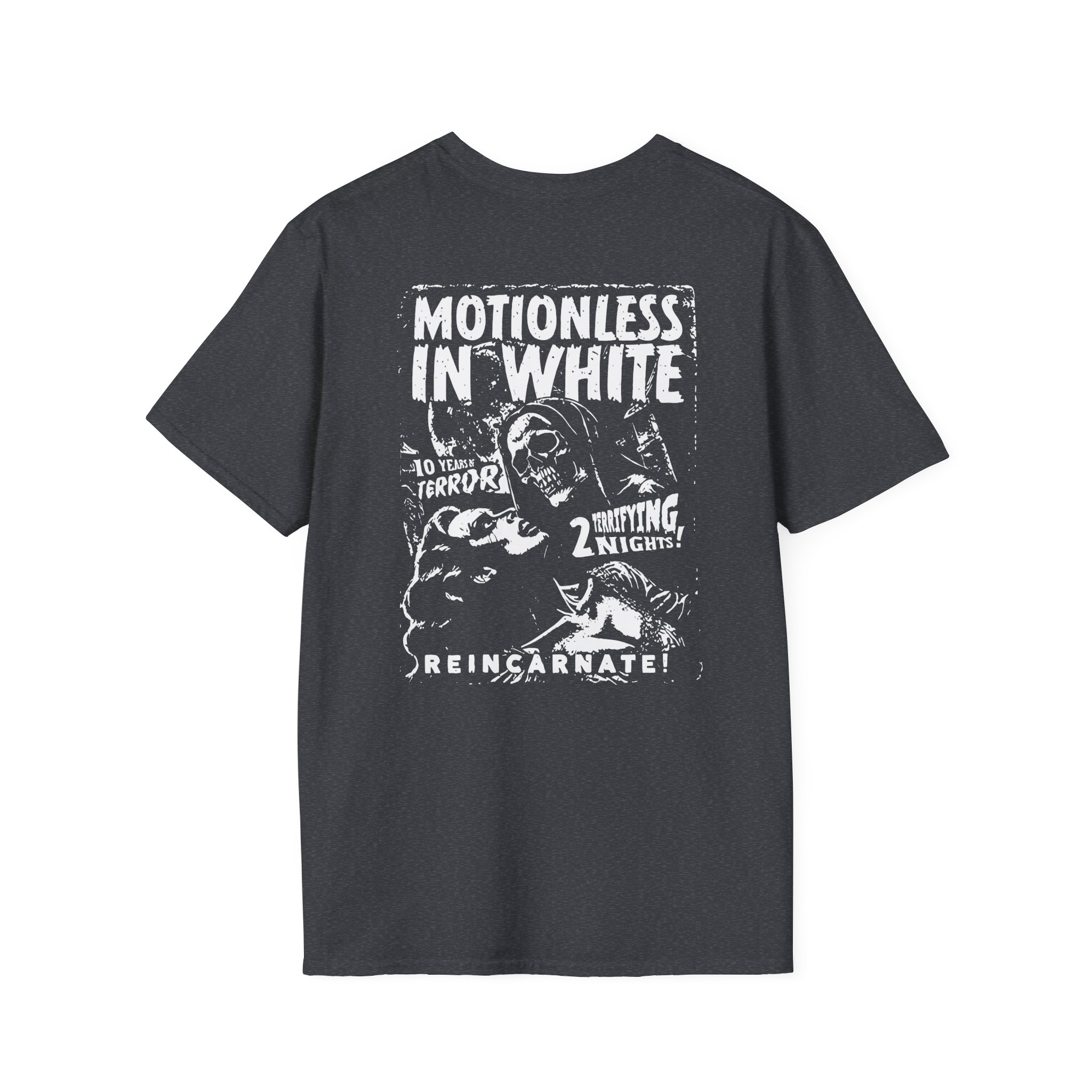 Motionless in White 10 Years of Terror Unisex Softstyle T-Shirt