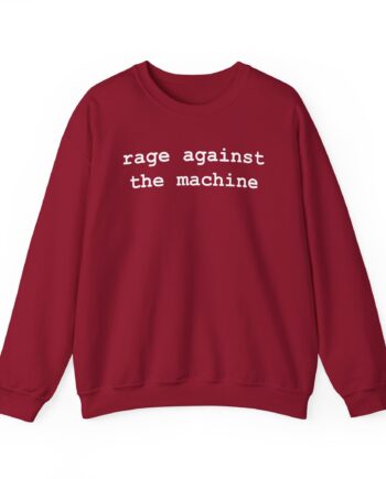 Rage Against the Machine Typewriter Molotov Unisex Heavy Blend™ Crewneck Sweatshirt