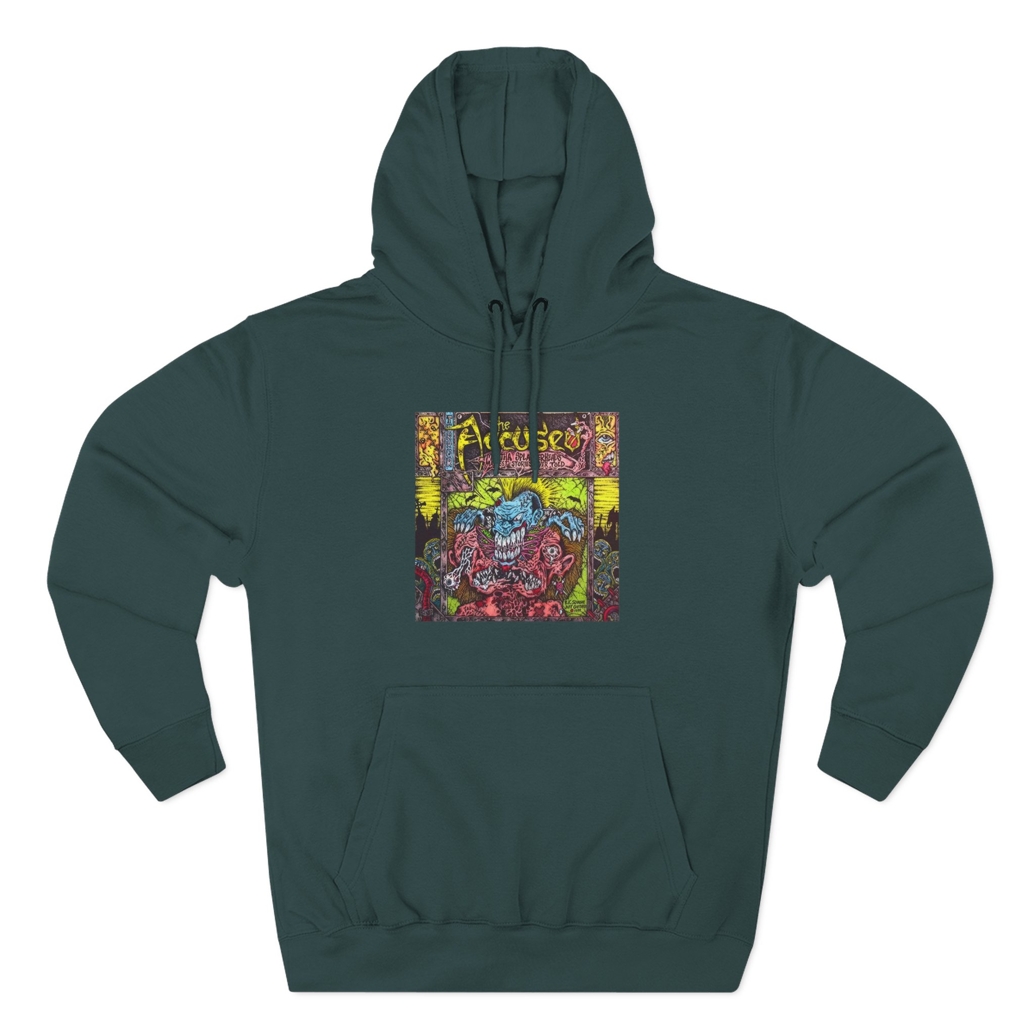 Accused Ad Maddest Stories Three-Panel Fleece Hoodie