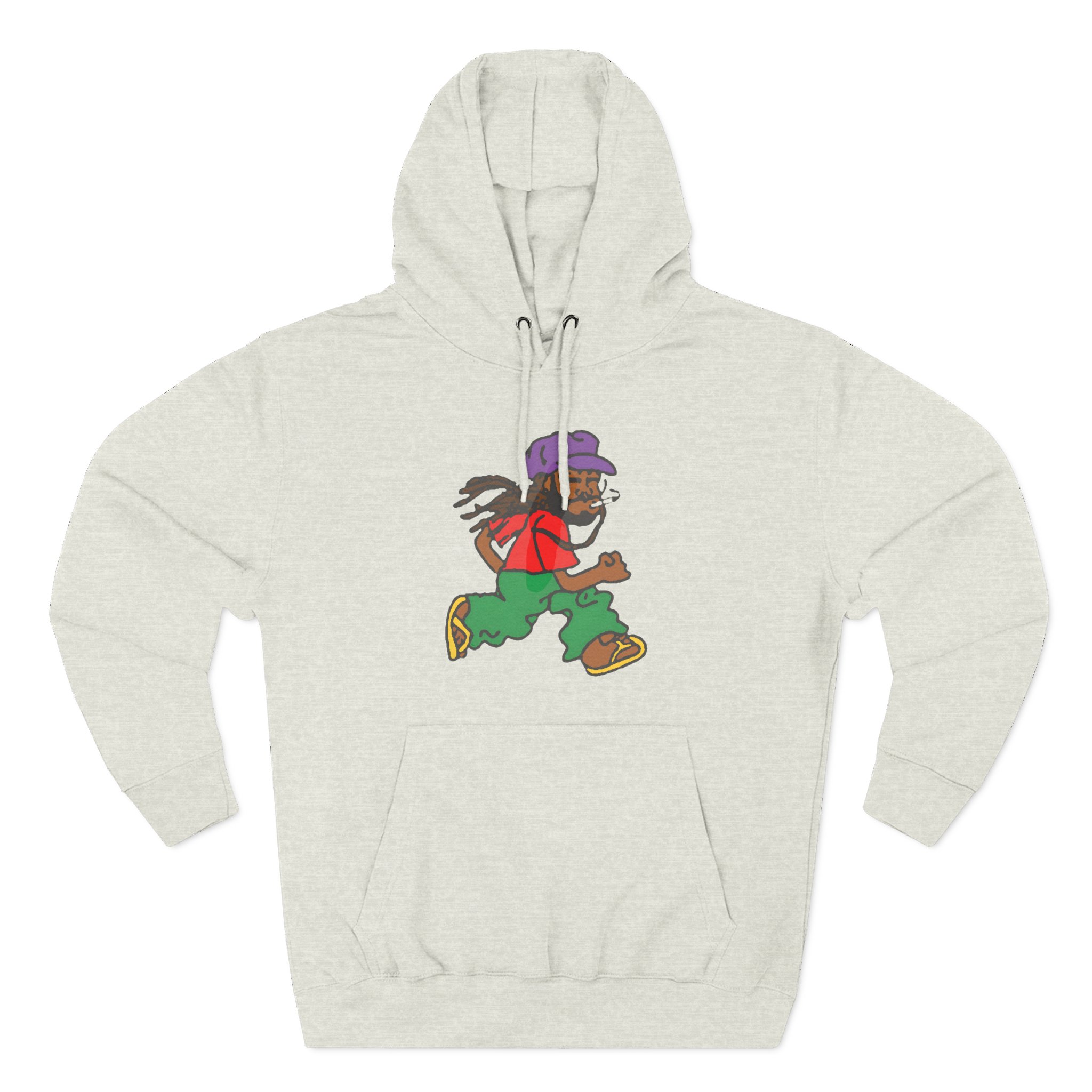 Aminé Running Man Three-Panel Fleece Hoodie