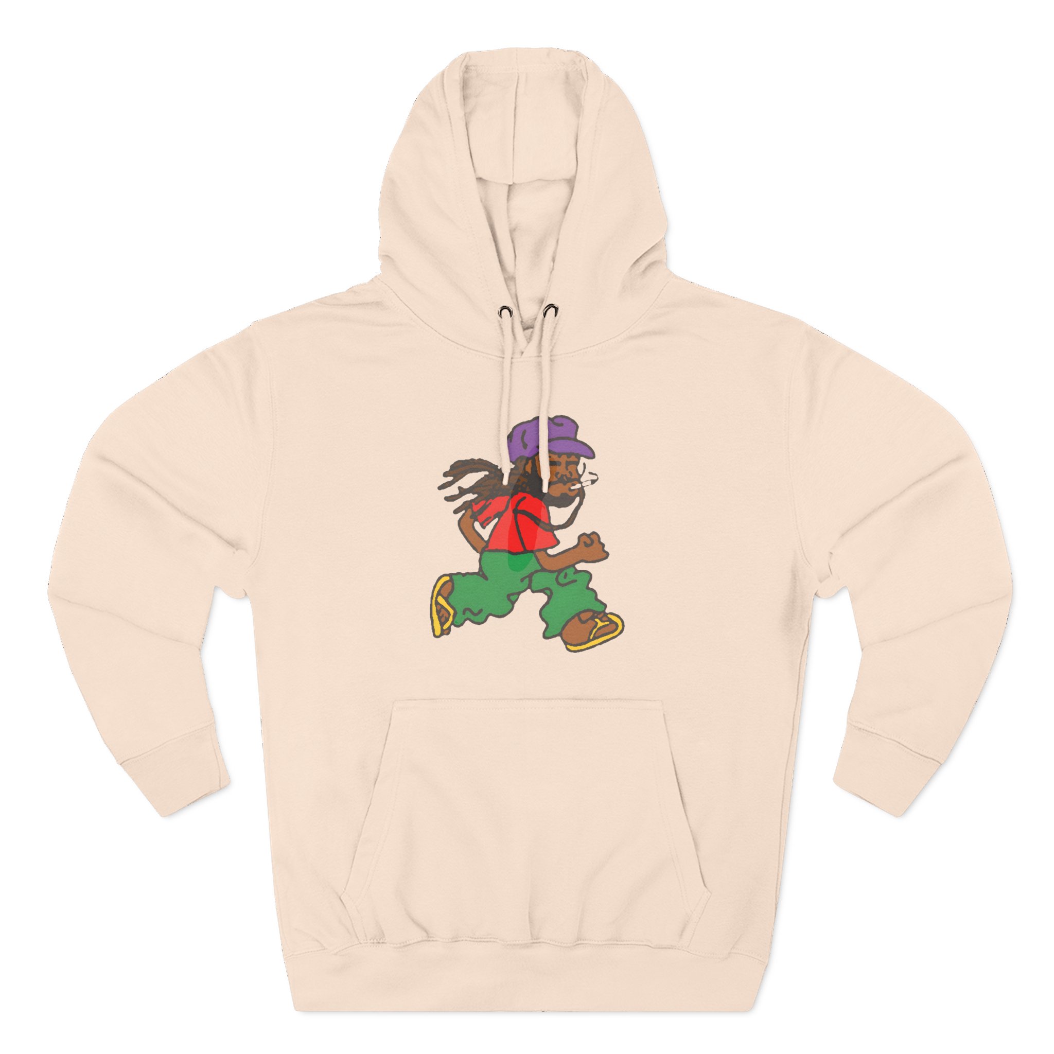 Aminé Running Man Three-Panel Fleece Hoodie