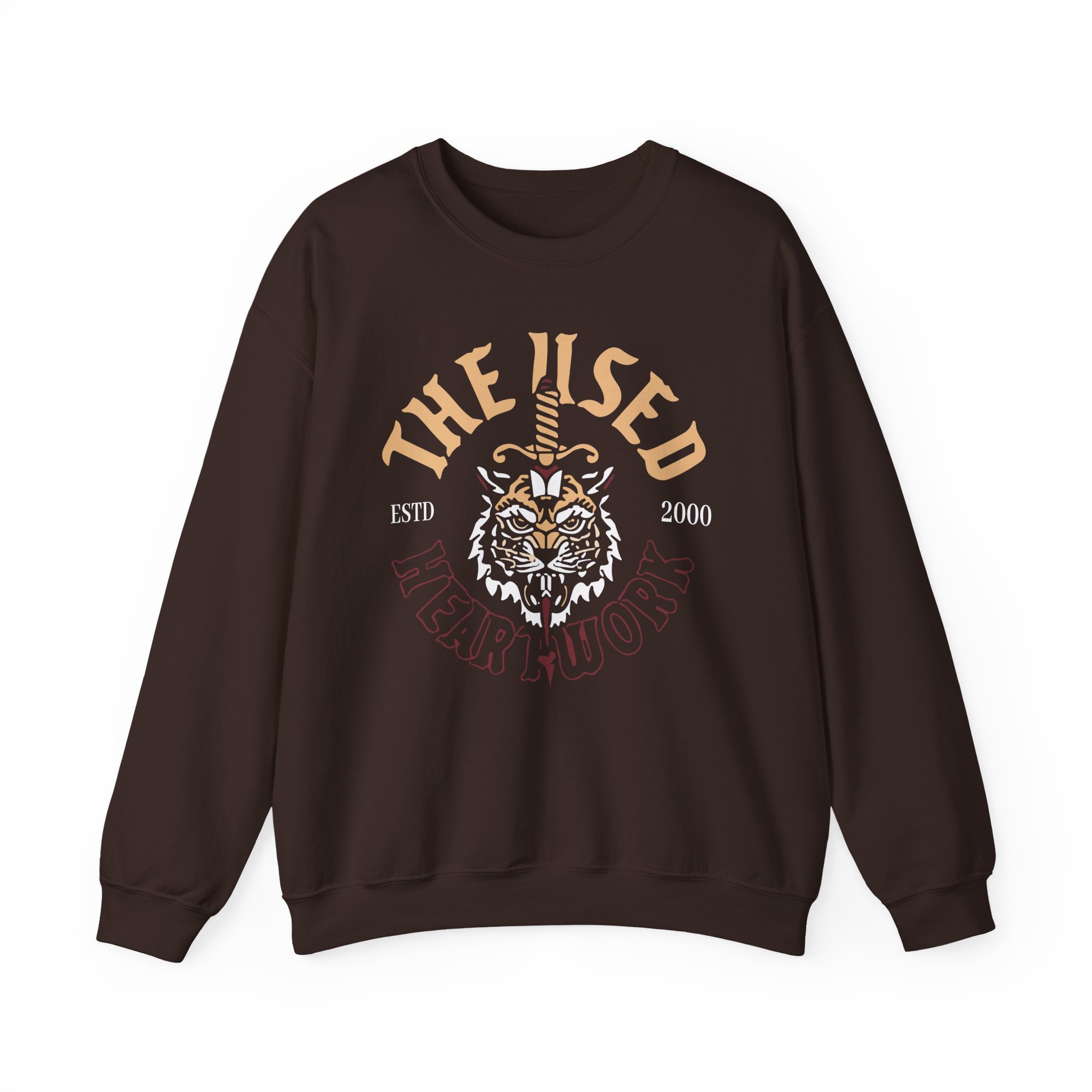 The Used Self Titled 25 Year Unisex Heavy Blendâ„¢ Crewneck Sweatshirt