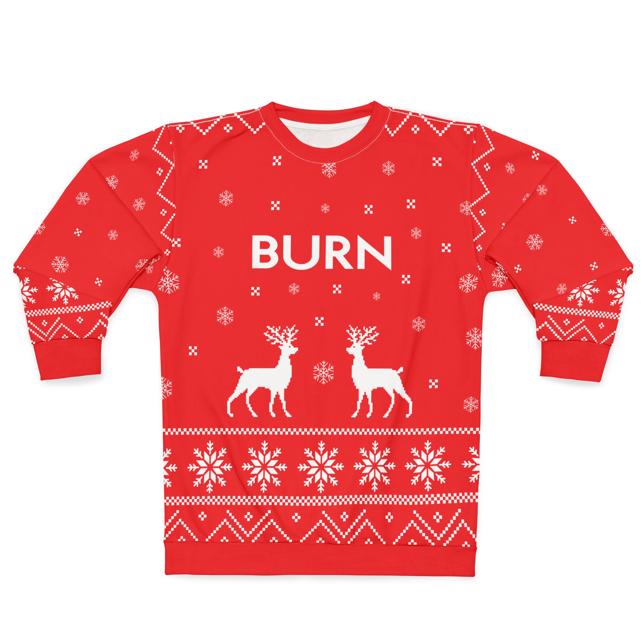 Burn Unisex Sweatshirt (AOP)