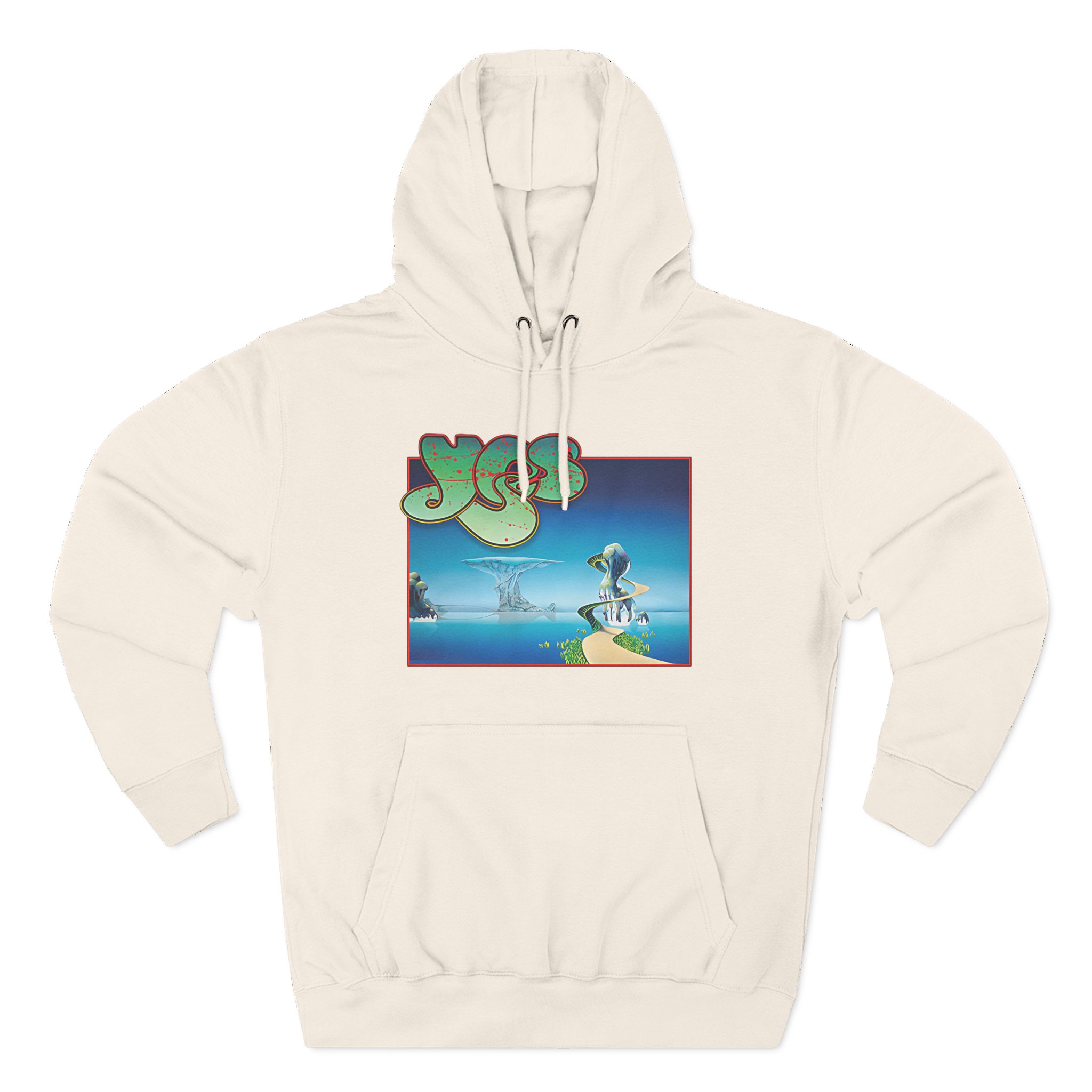 Yes Song Album Cover Three-Panel Fleece Hoodie