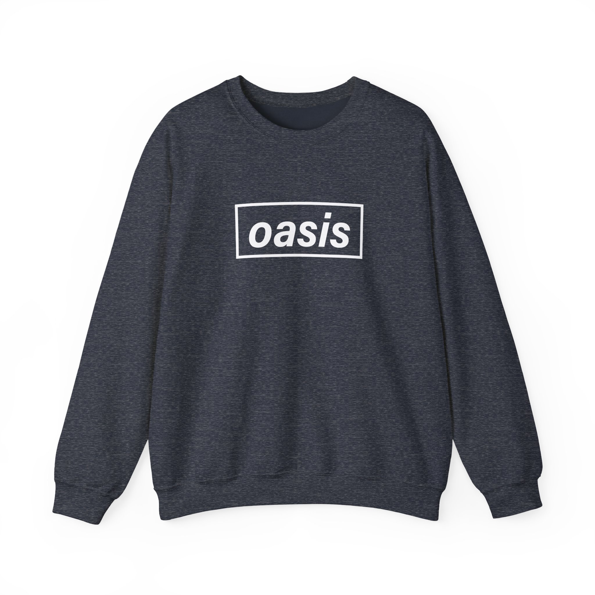 Oasis Decca Logo Unisex Heavy Blendâ„¢ Crewneck Sweatshirt