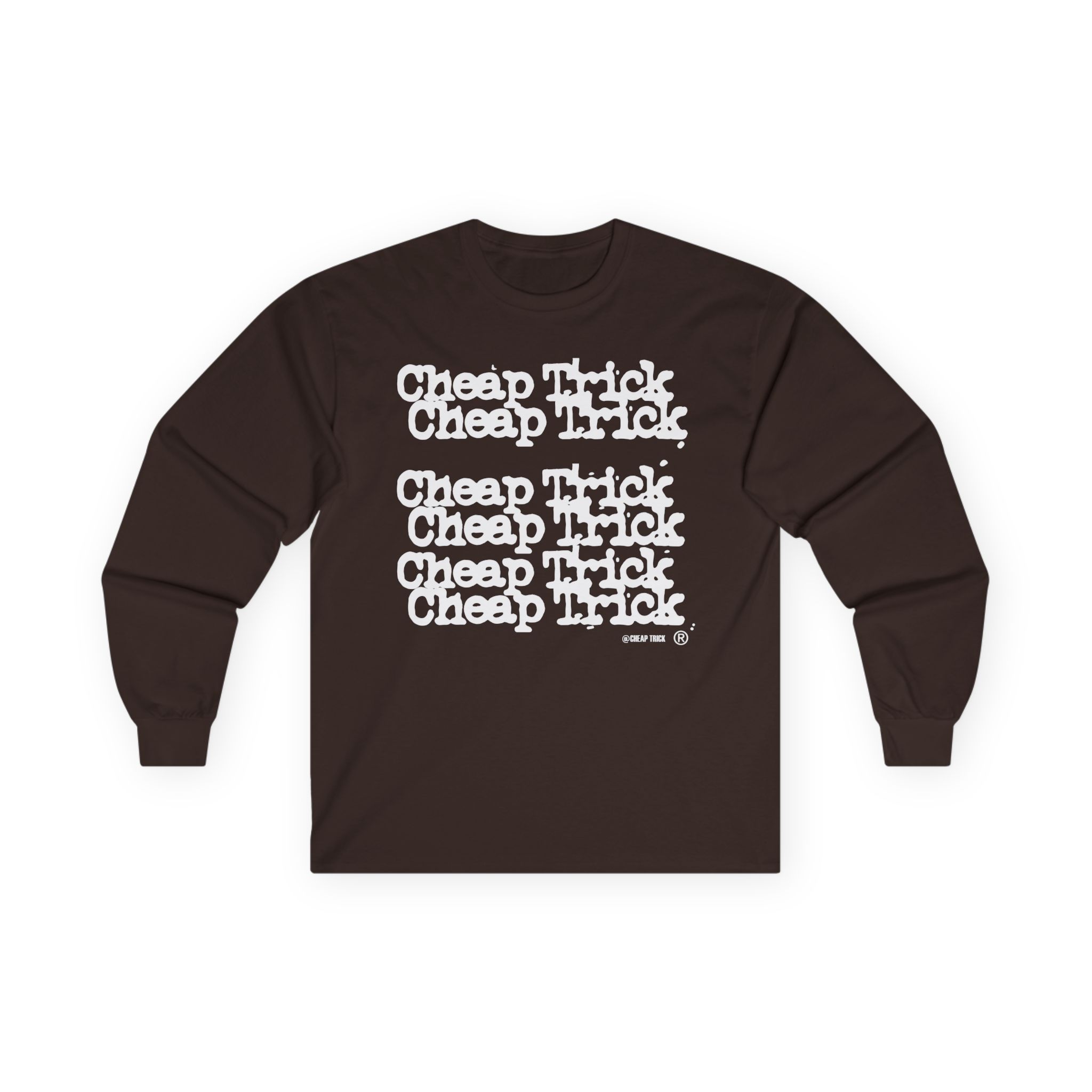 Cheap Trick Stacked Logo Unisex Ultra Cotton Long Sleeve Tee
