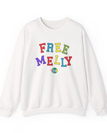 YNW Melly Free Melly Unisex Heavy Blend™ Crewneck Sweatshirt