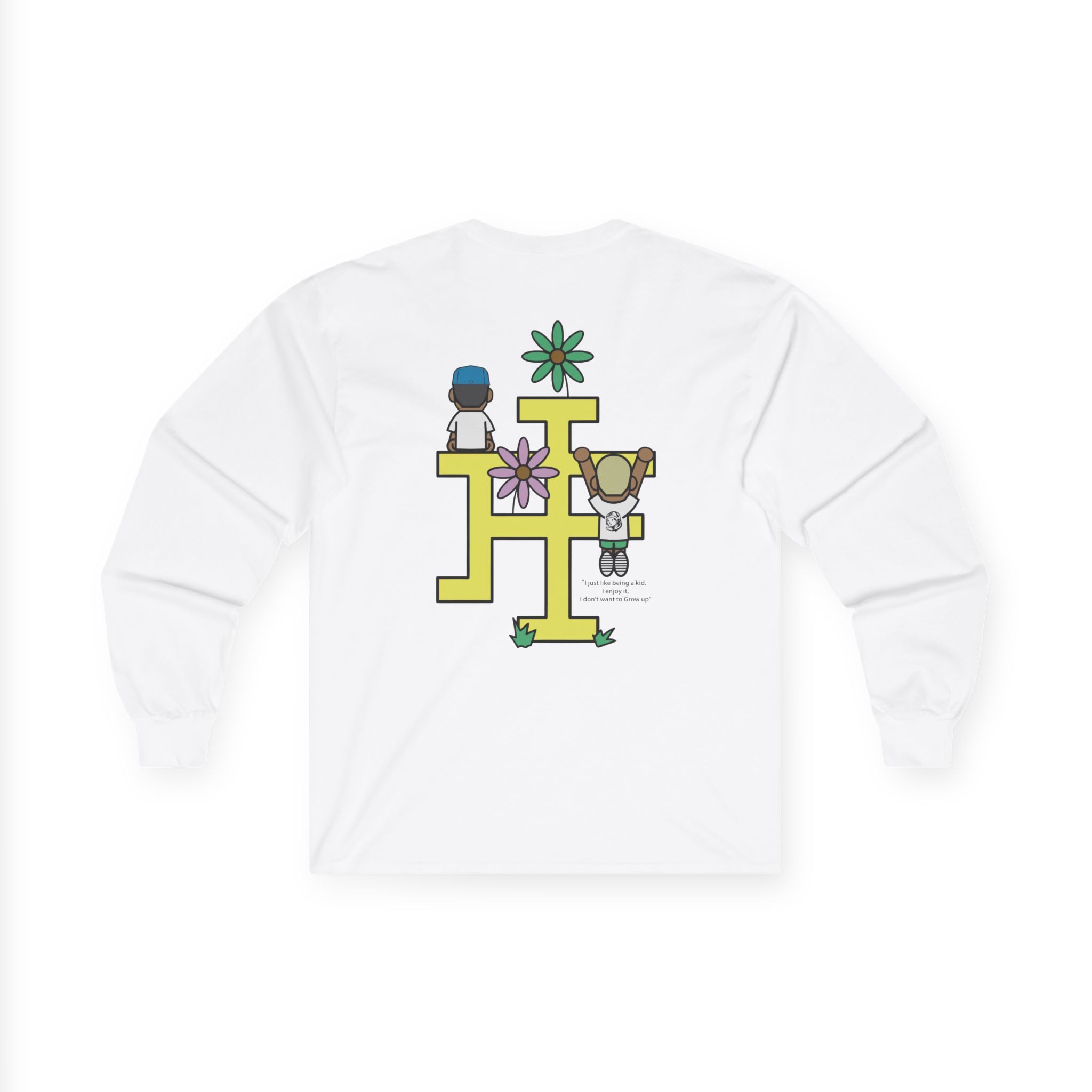 Pharrell Williams Found Icon Unisex Ultra Cotton Long Sleeve Tee