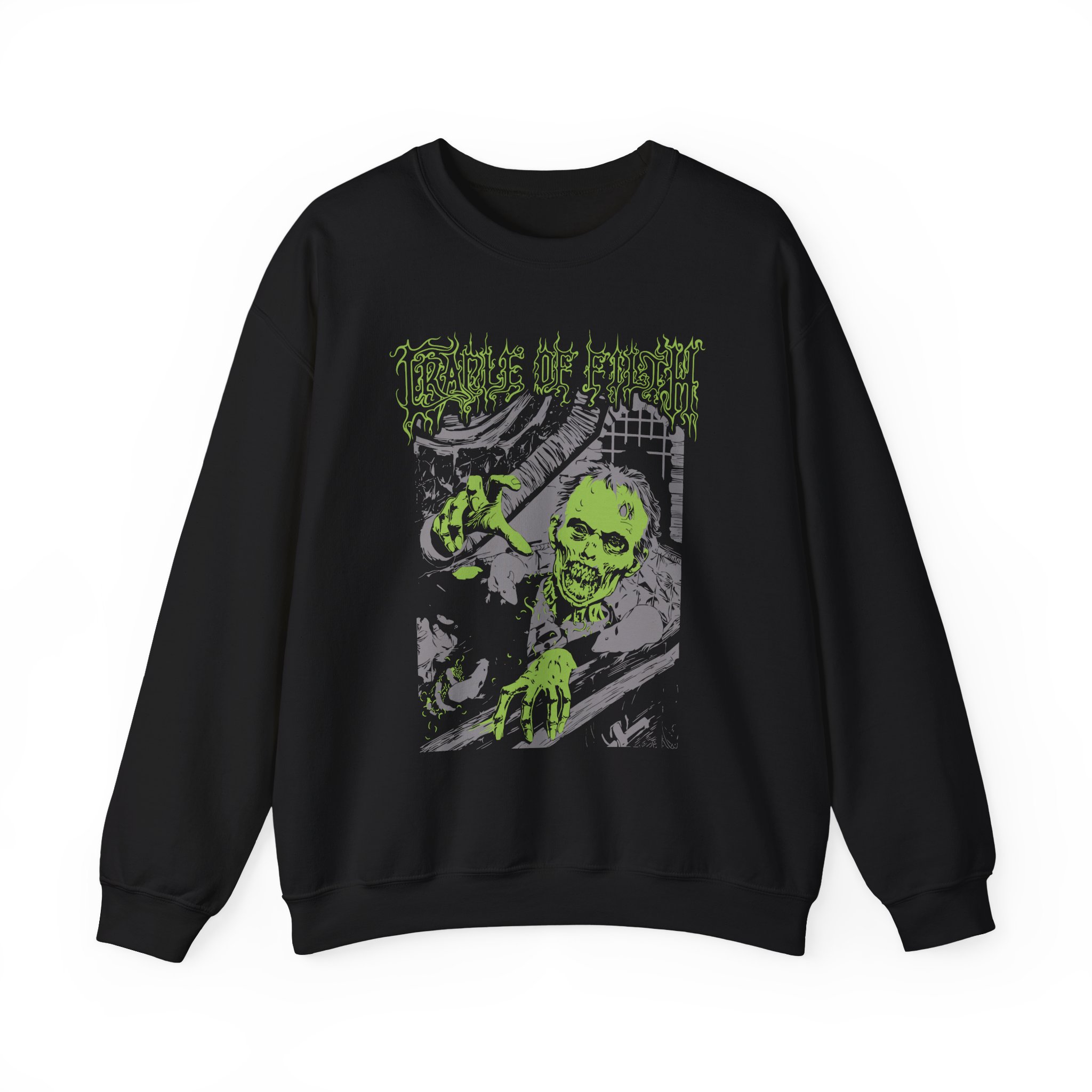 Cradle of Filth Zombie Unisex Heavy Blendâ„¢ Crewneck Sweatshirt