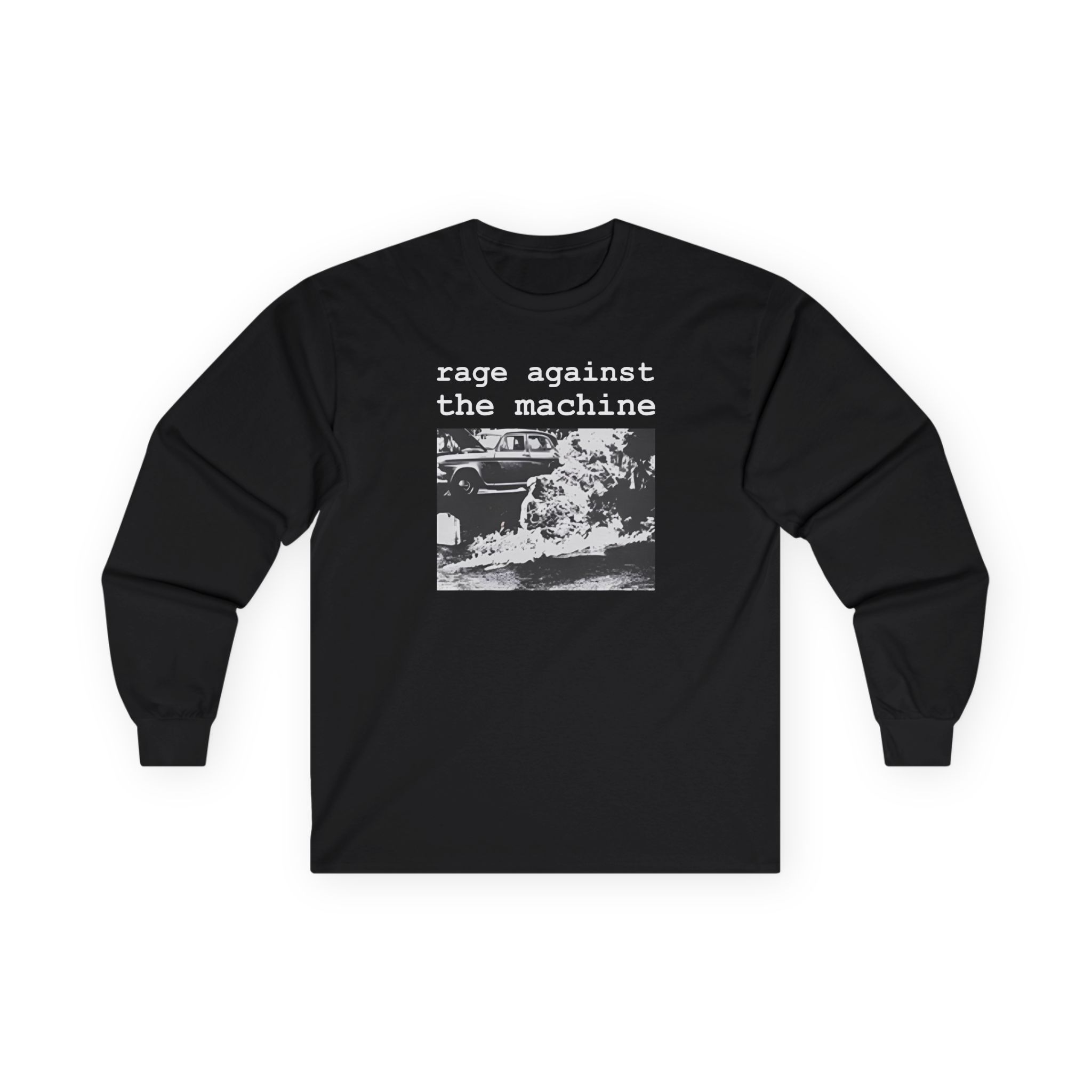 Rage Against the Machine Self-immolation Unisex Ultra Cotton Long Sleeve Tee