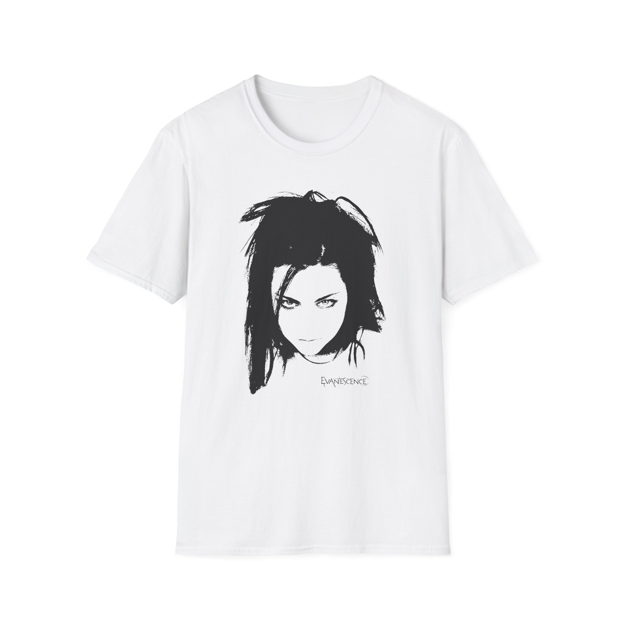 Evanescence Amy Face Unisex Softstyle T-Shirt