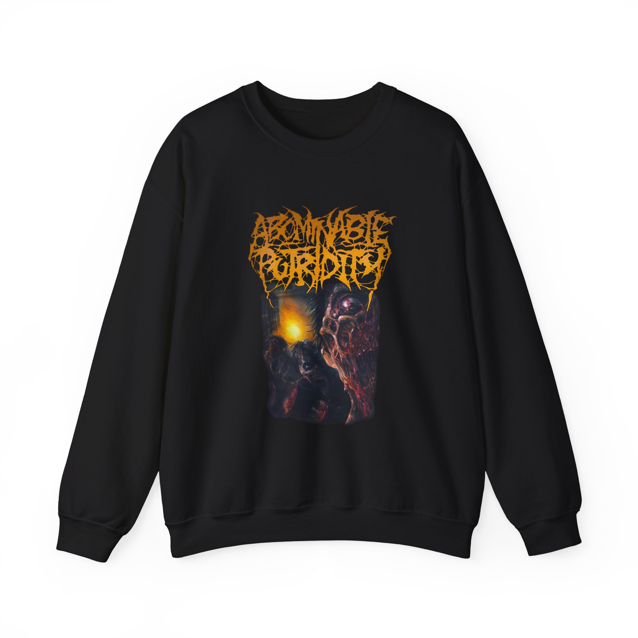 Abominable Putridity Zombies Unisex Heavy Blendâ„¢ Crewneck Sweatshirt