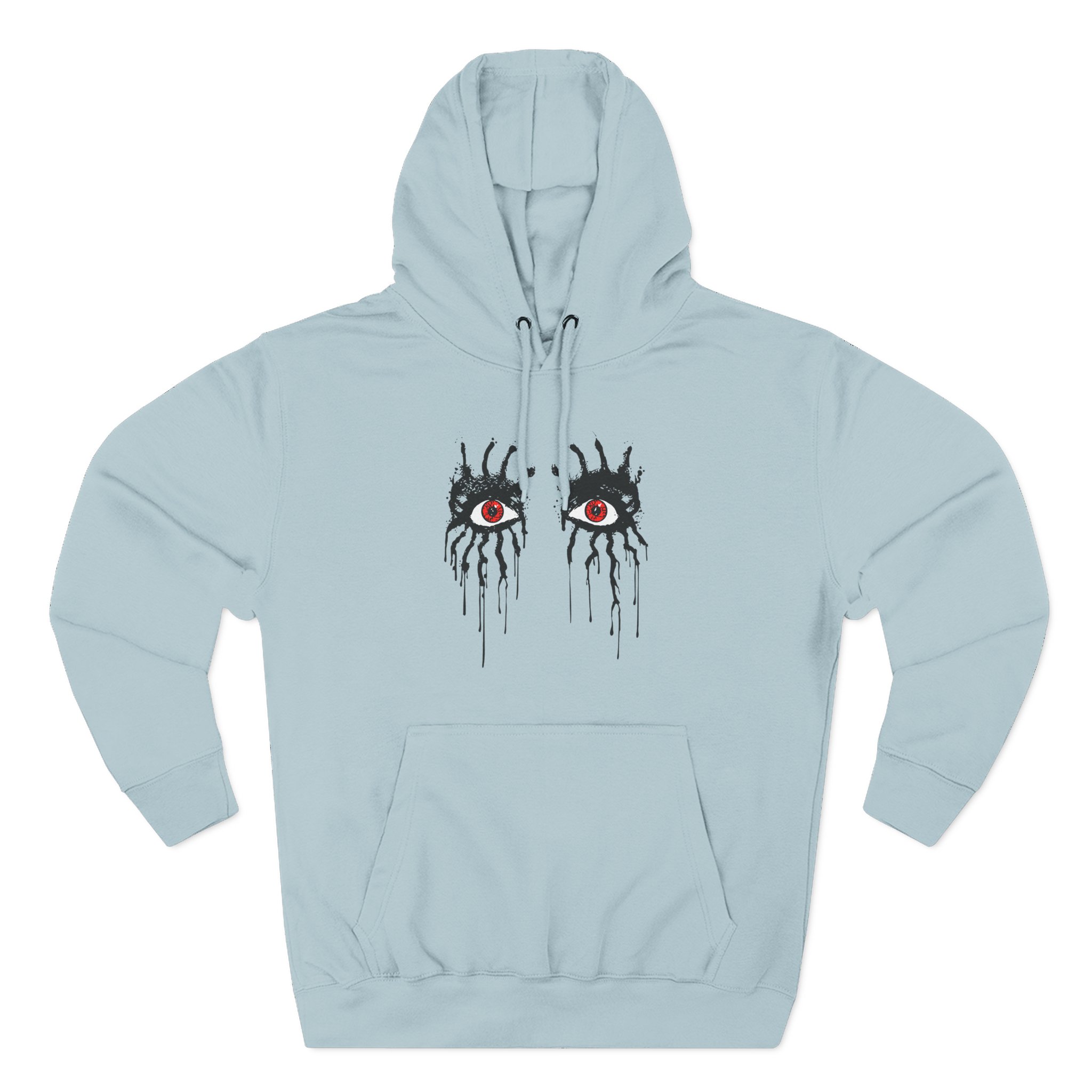 Alice Cooper Dripping Eyes Three-Panel Fleece Hoodie