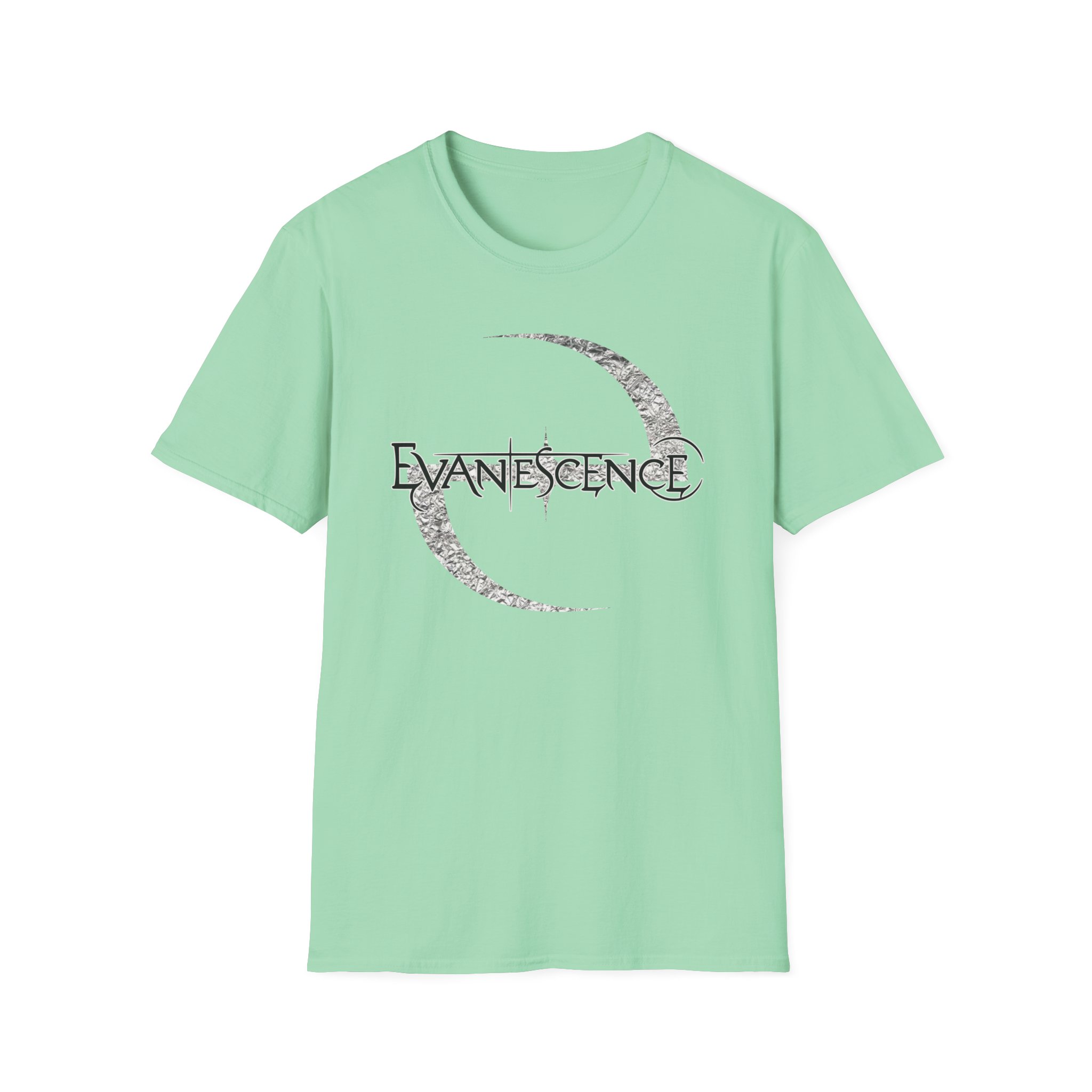 Evanescence Distressed Logo Unisex Softstyle T-Shirt