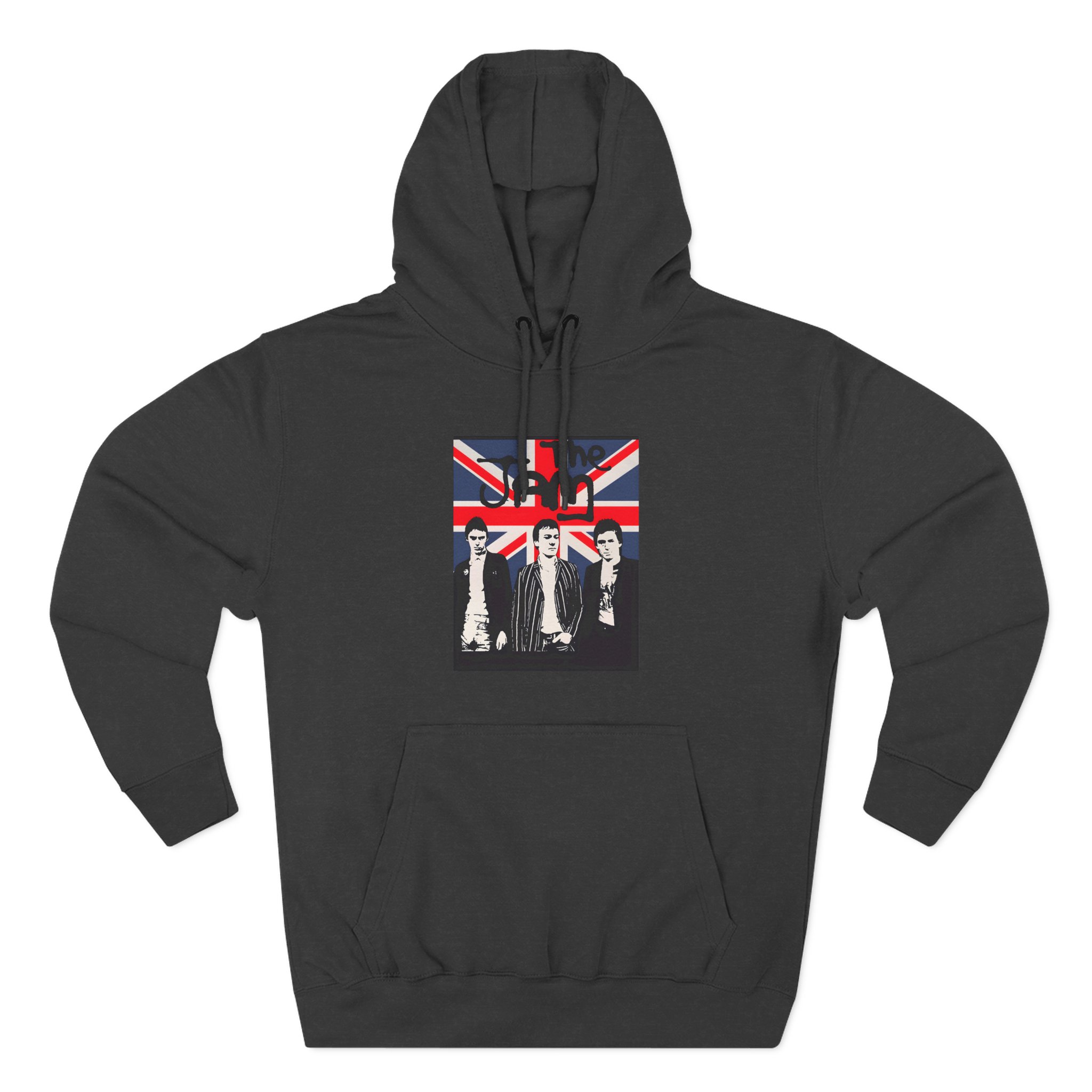 TJ British Flag Three-Panel Fleece Hoodie