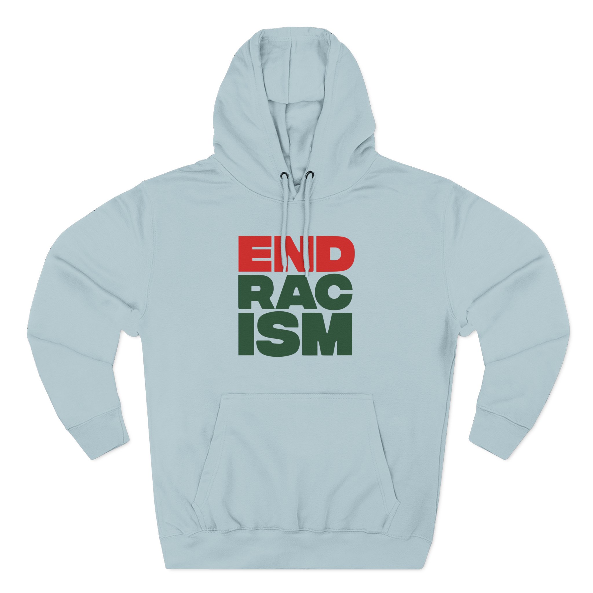 A Tribe Called End Racism Three-Panel Fleece Hoodie