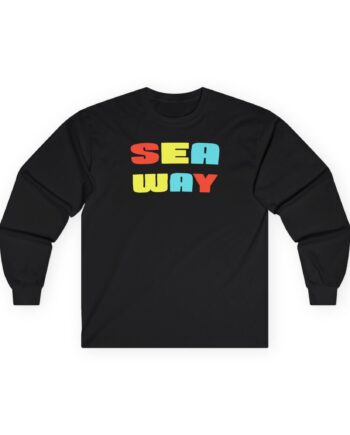 Seaway Big Vibe Stacked Unisex Ultra Cotton Long Sleeve Tee