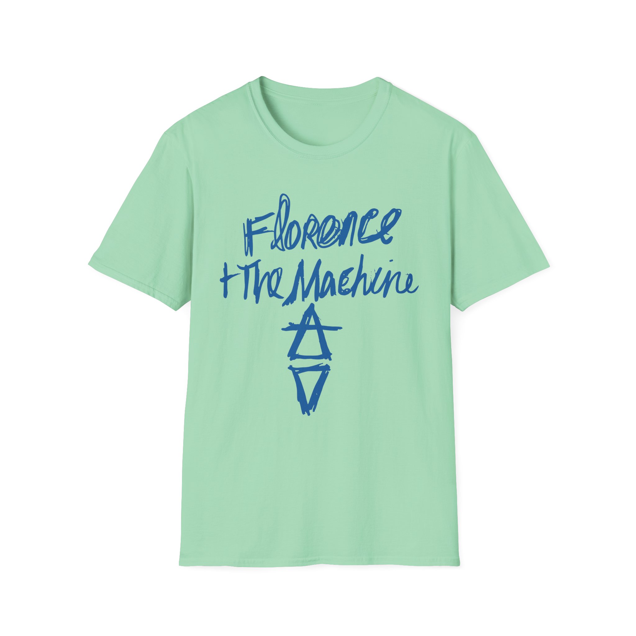 Florence and the Machine Hand Drawn Logo Unisex Softstyle T-Shirt