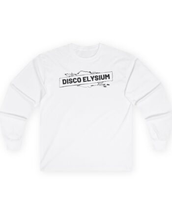 Disco Elysium Embroidered Unisex Ultra Cotton Long Sleeve Tee