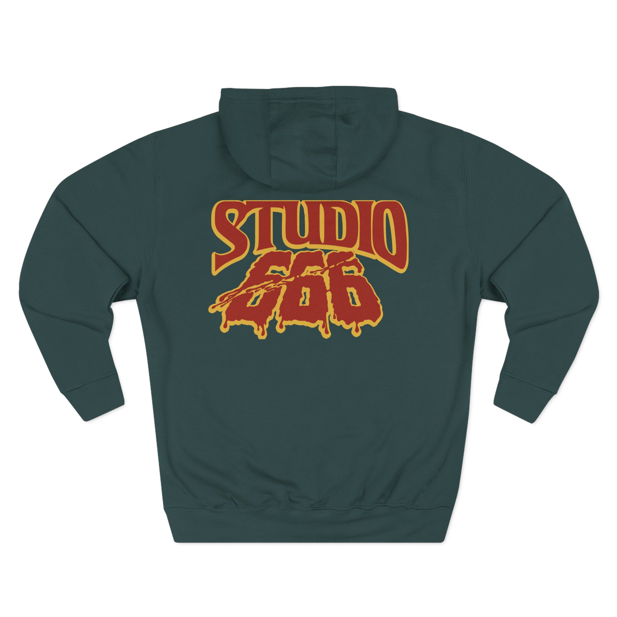 Foo Fighters Studio 666 Logo Three-Panel Fleece Hoodie