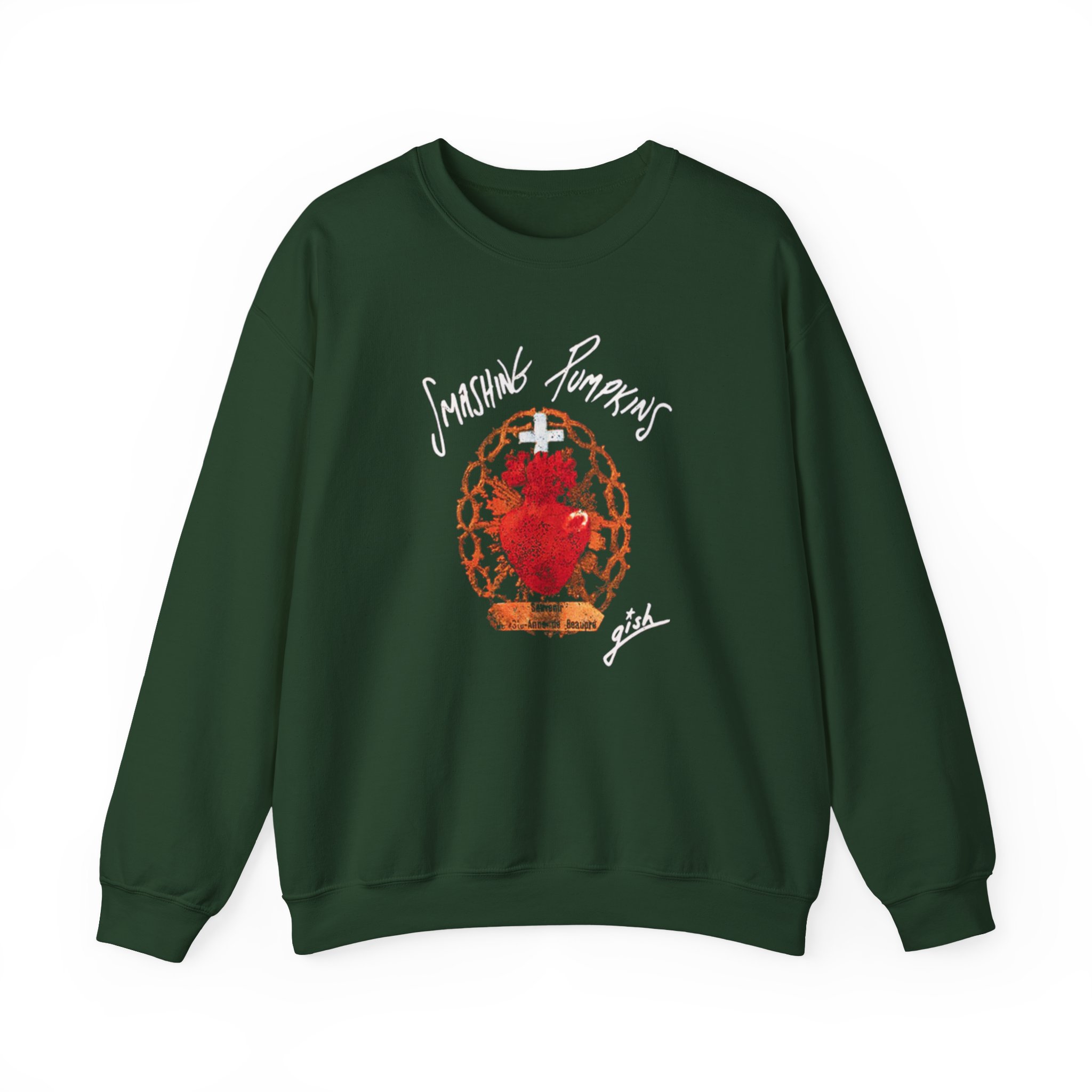 Billy Corgan Gish Sacred Heart Unisex Heavy Blendâ„¢ Crewneck Sweatshirt