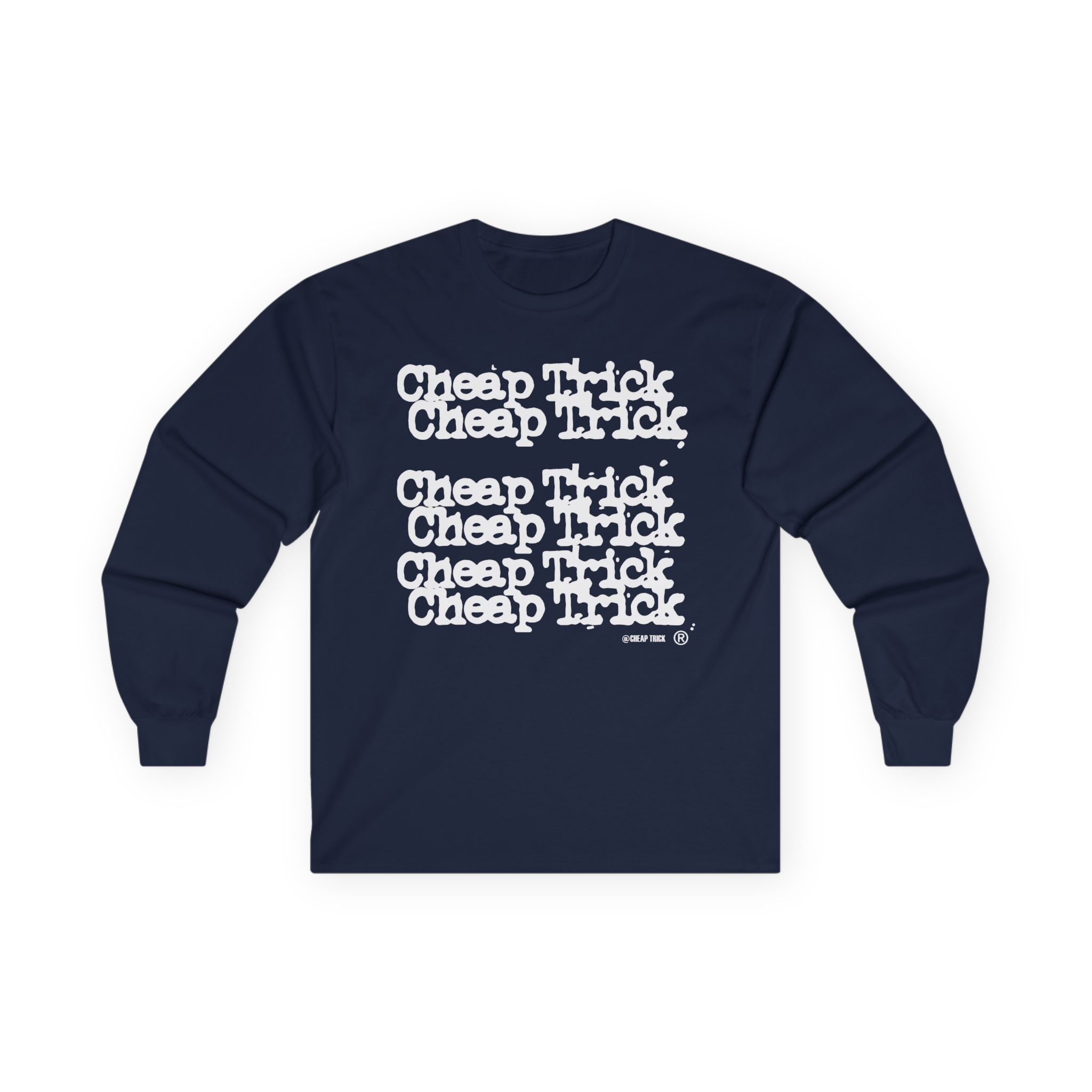Cheap Trick Stacked Logo Unisex Ultra Cotton Long Sleeve Tee