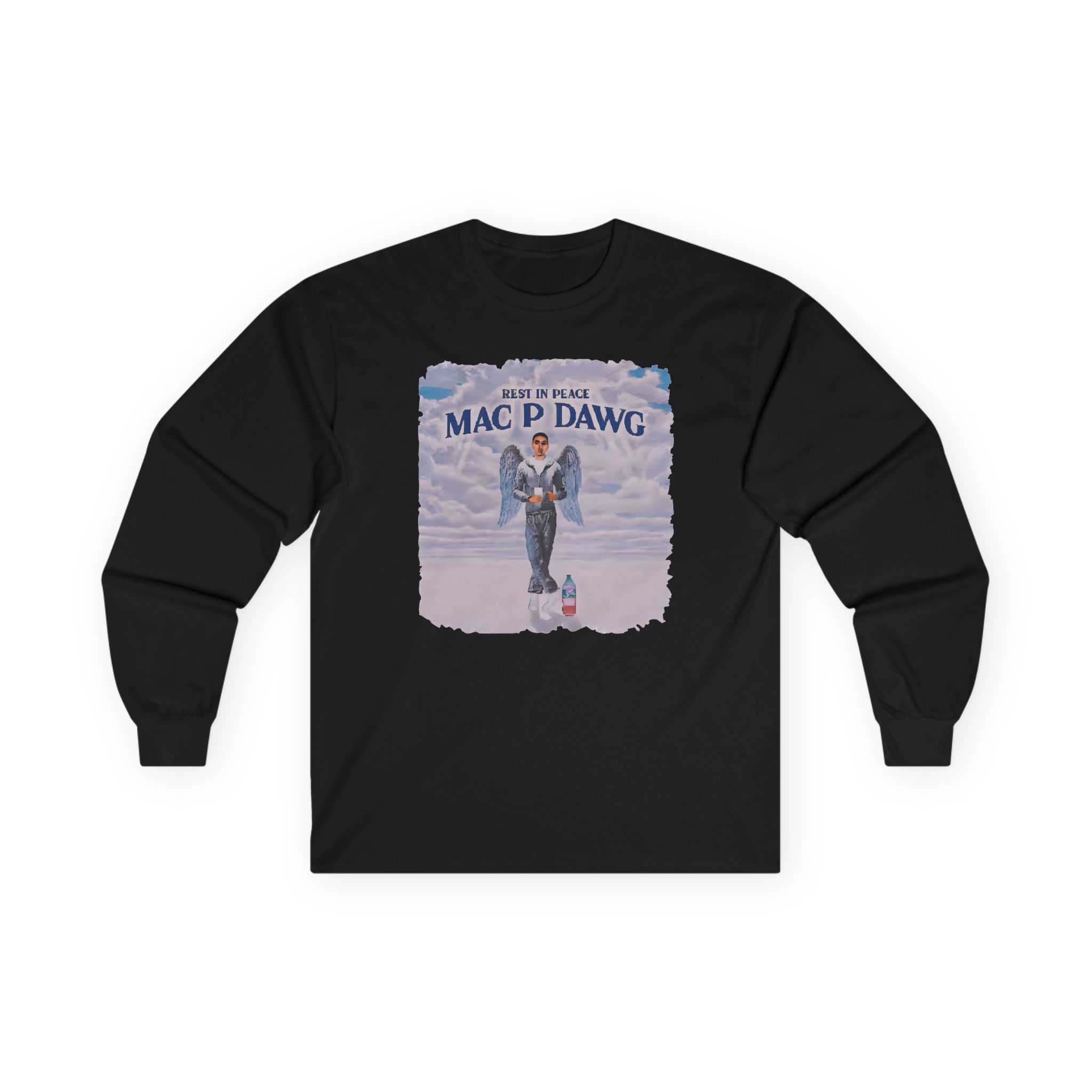 Ohgeesy Mac P Angel Unisex Ultra Cotton Long Sleeve Tee